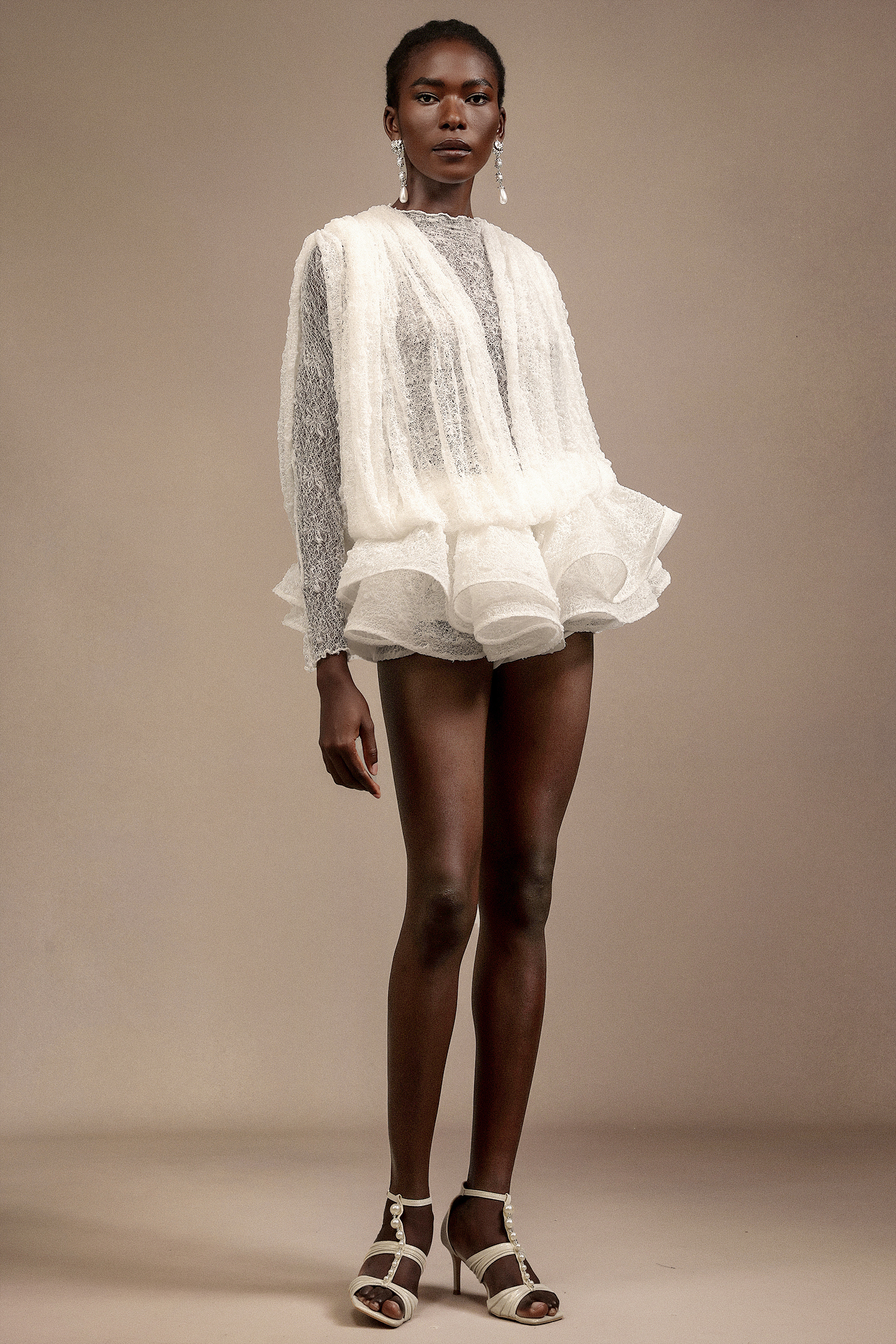 Flava Long Sleeves Mini Dress Two-Piece Set