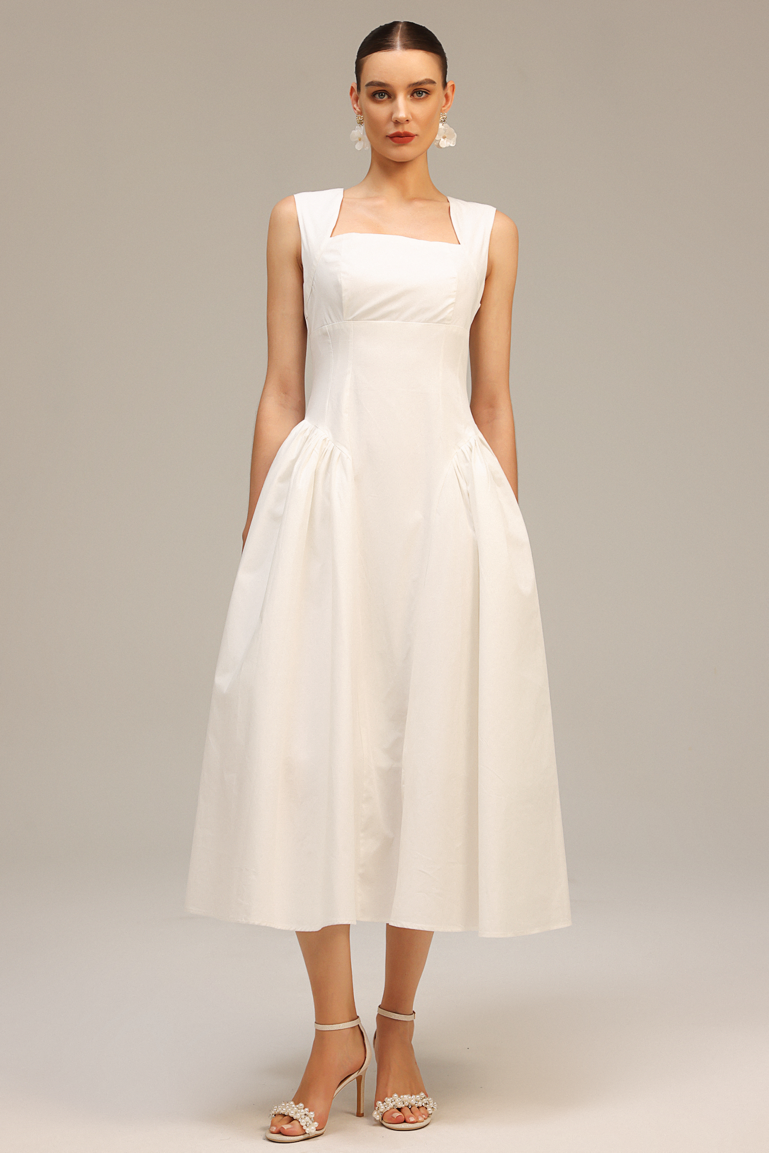 Kira Sleeveless Midi Dress
