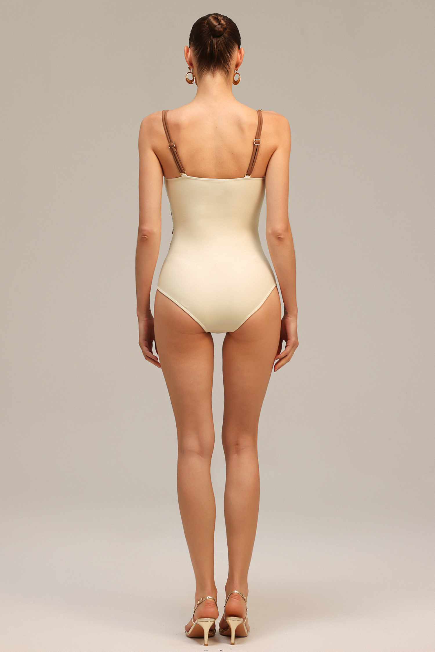 Jussi Sleeveless Hollow out Two-Piece Set