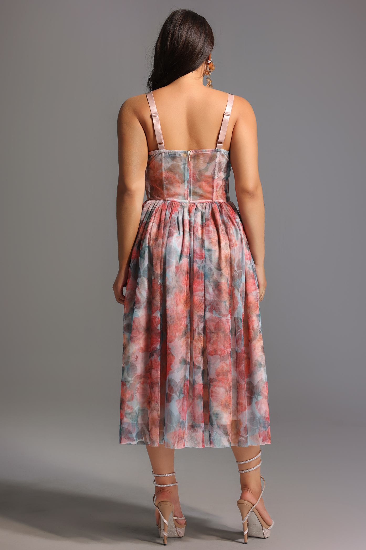 Sareza Floral Midi Dress