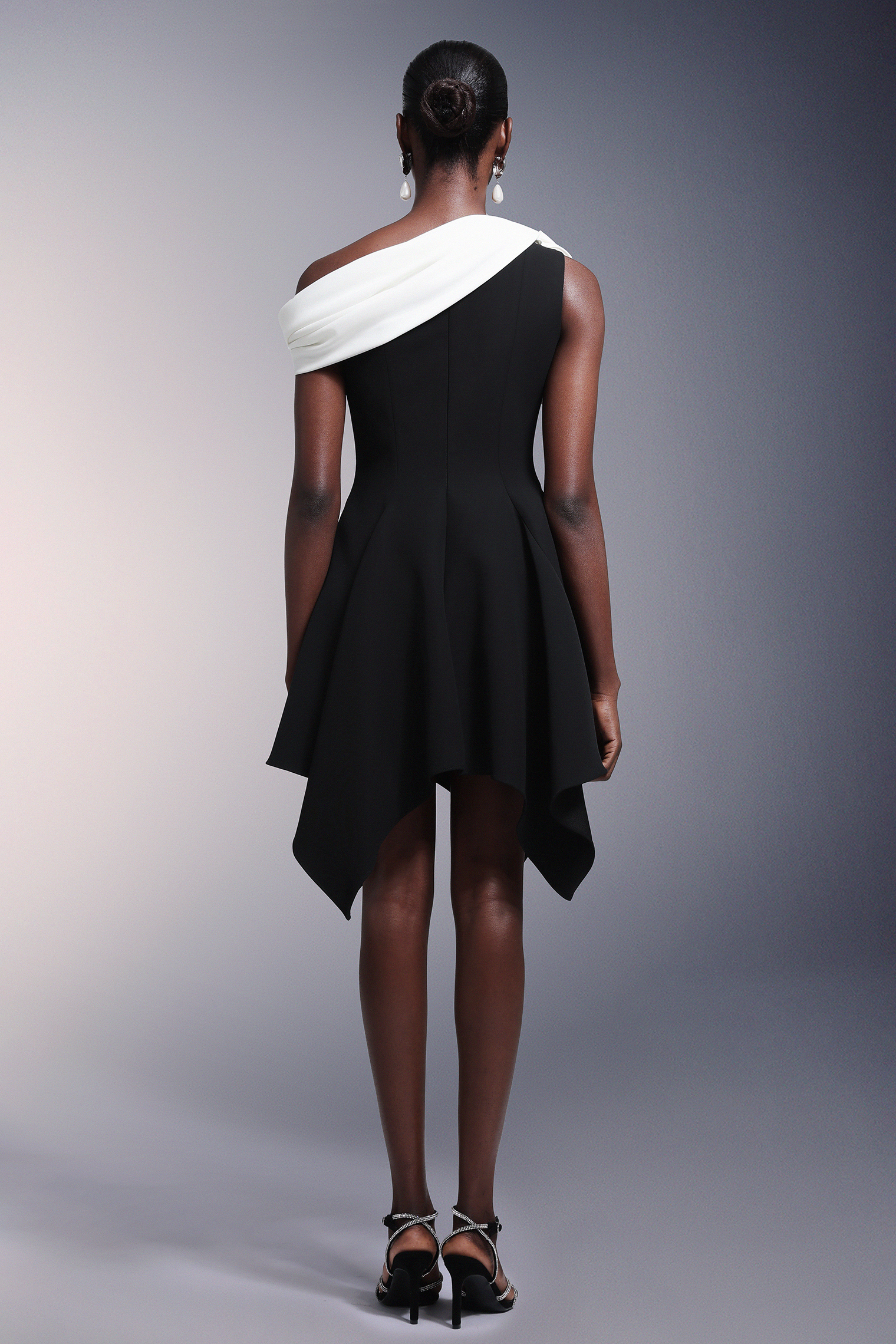 Jinx One Shoulder Asymmetry Mini Dress