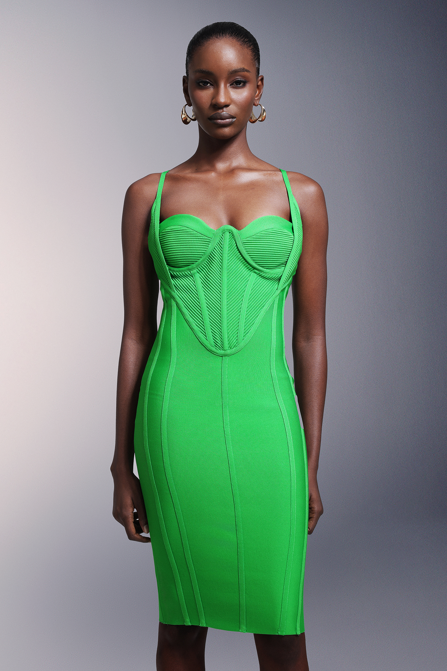 Zalia Midi Bandage Dress