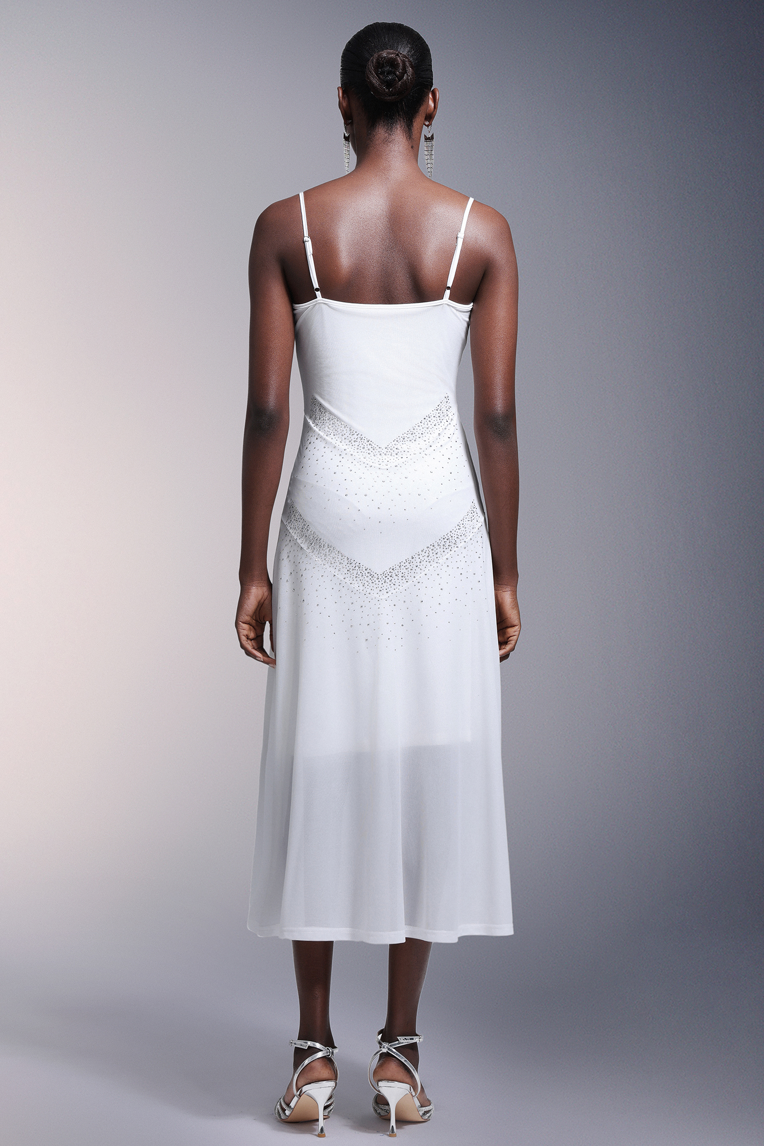 Kuller Diamond Sleeveless Midi Dress