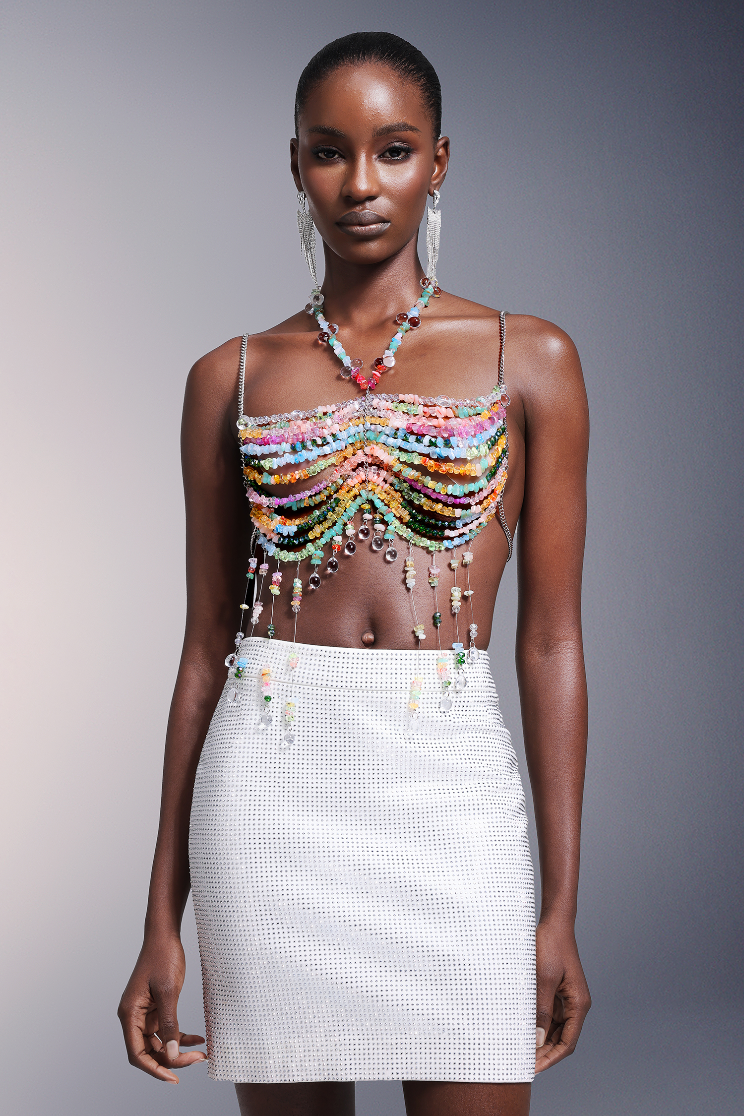 Shalissa Halter Chest Chain