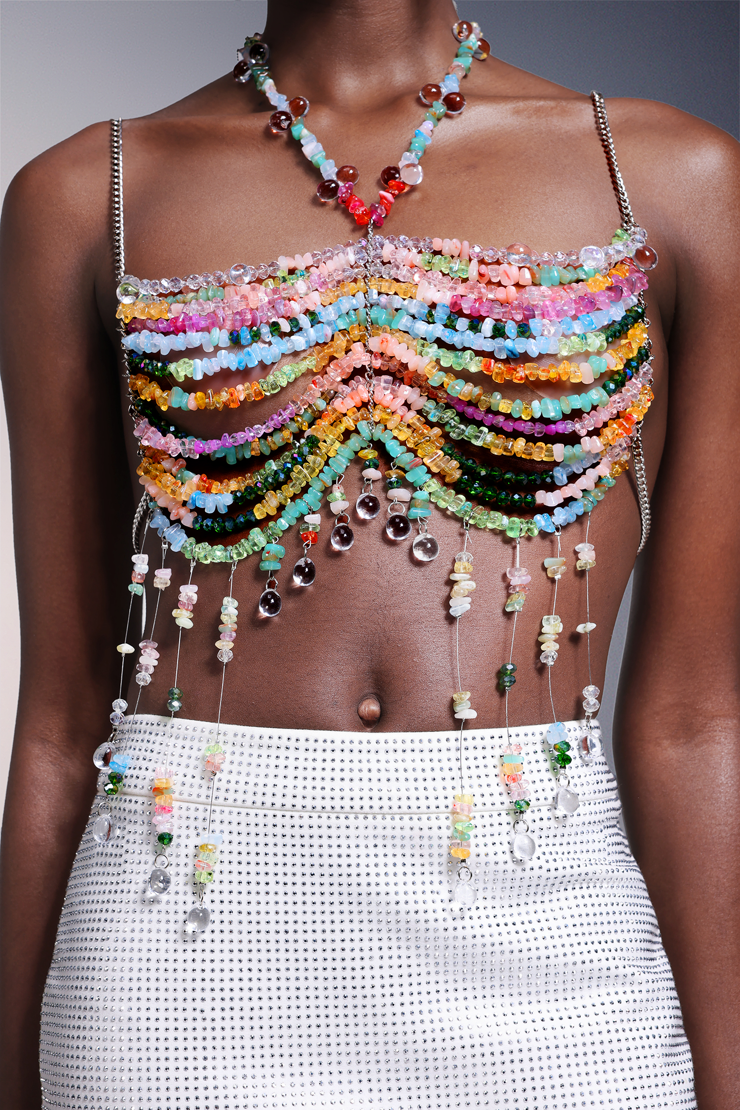 Shalissa Halter Chest Chain