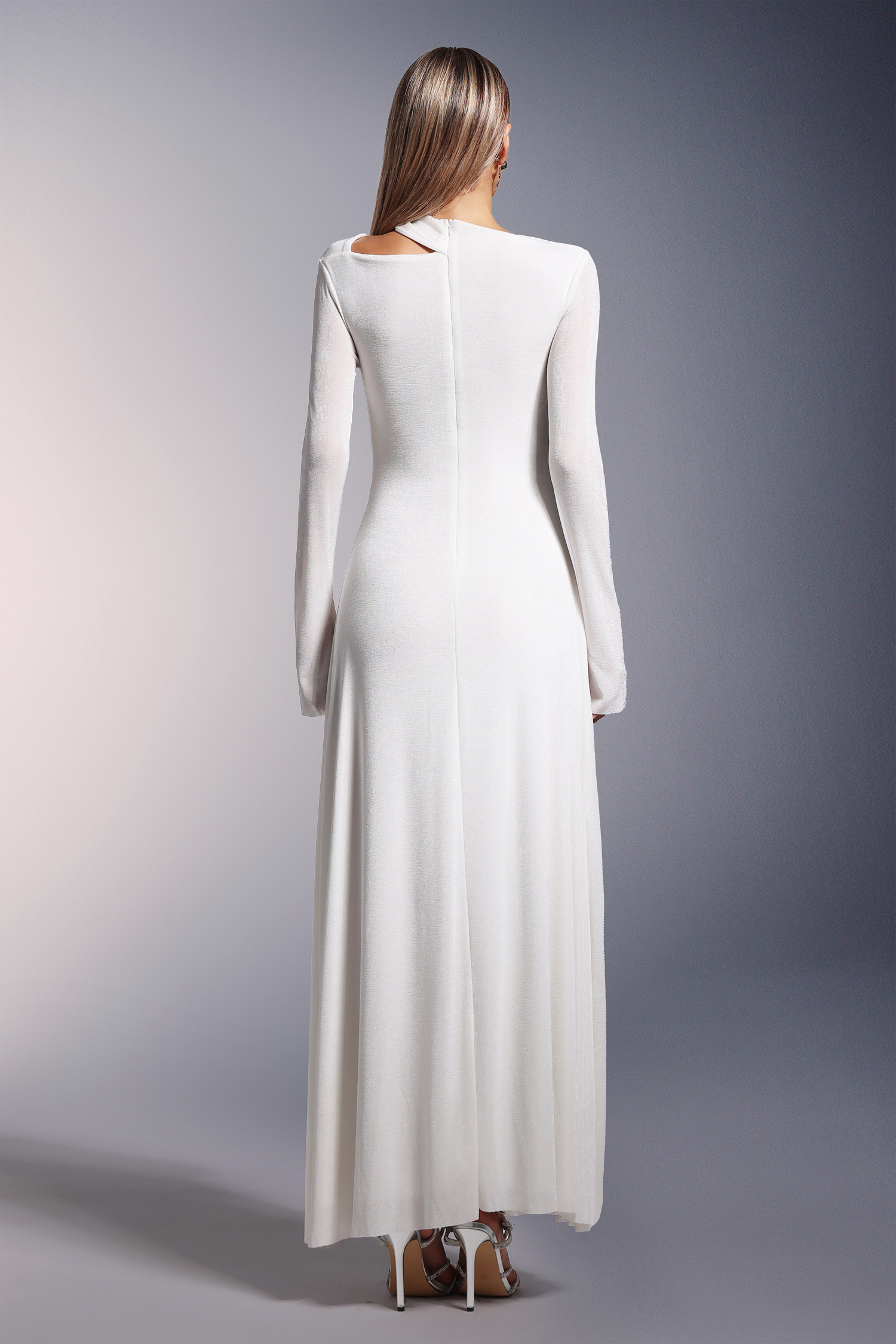 Kolo Long Sleeves Hollow Maxi Dress