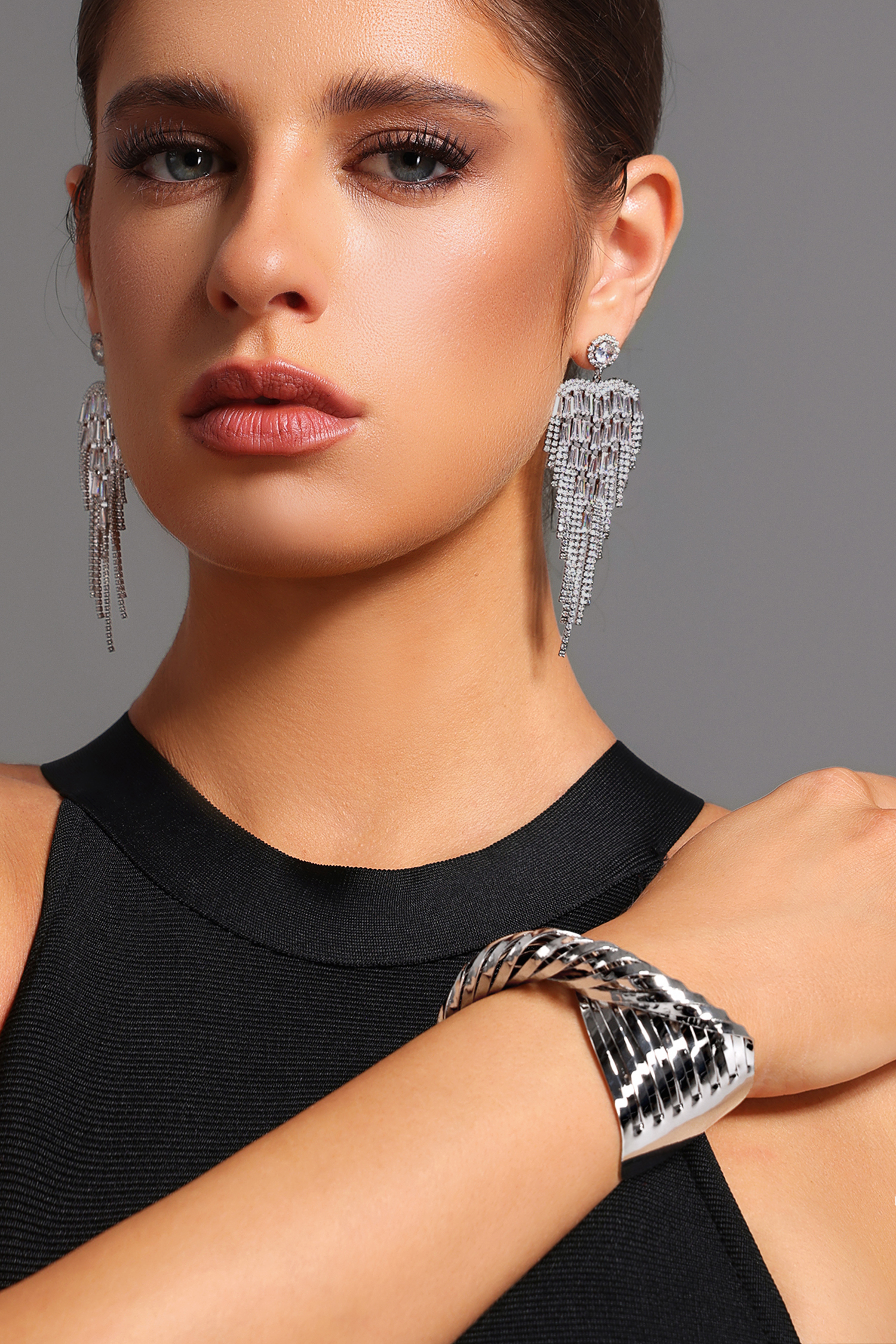Teray Lines Cross Bracelet