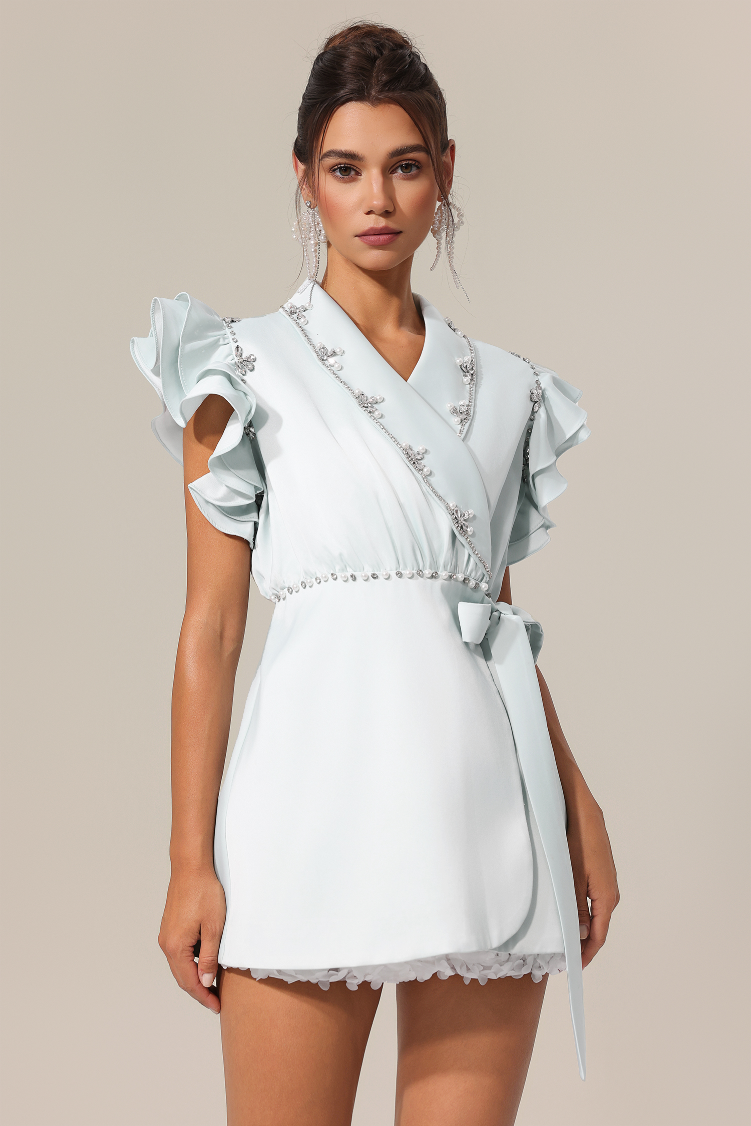 Ymmi Diamond Folds Suit Top