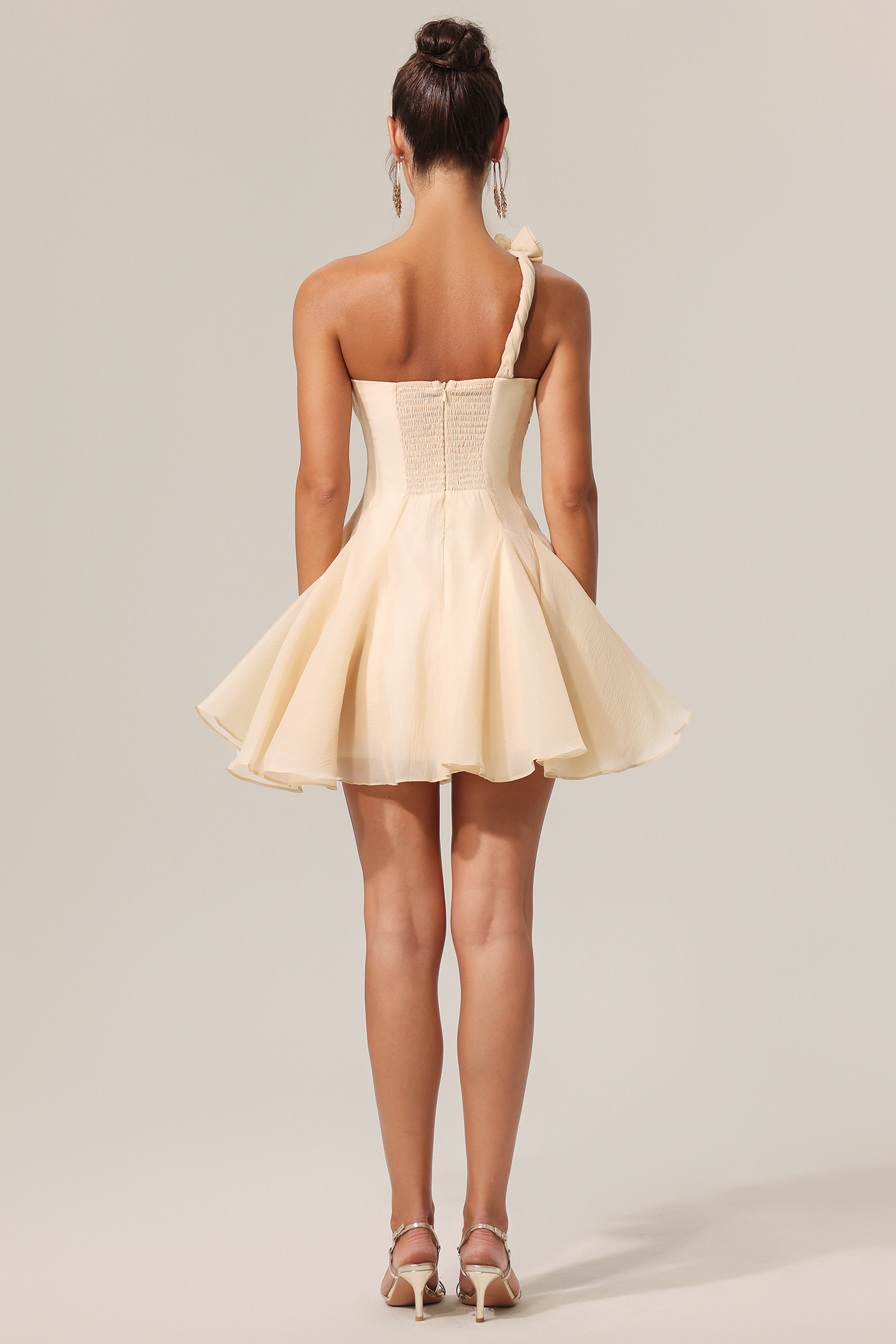 Dasha Sleeveless Flower Mini Dress