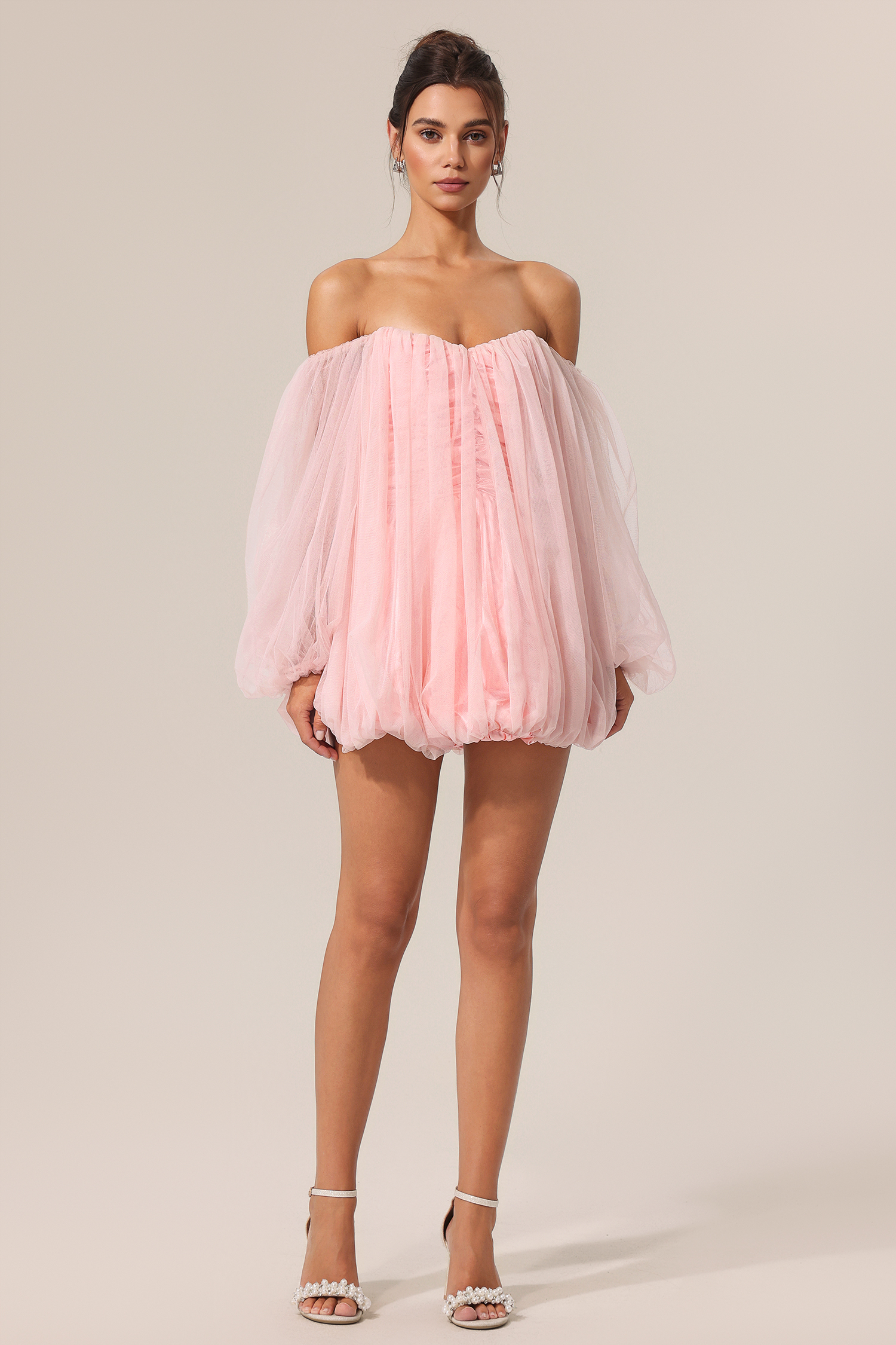 Keryn Long Sleeves Mini Dress