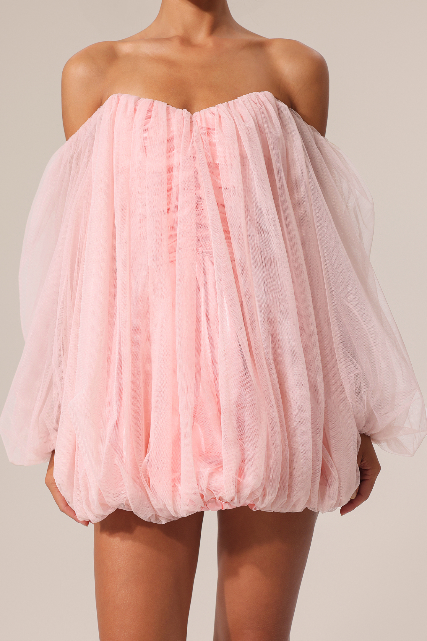 Keryn Long Sleeves Mini Dress