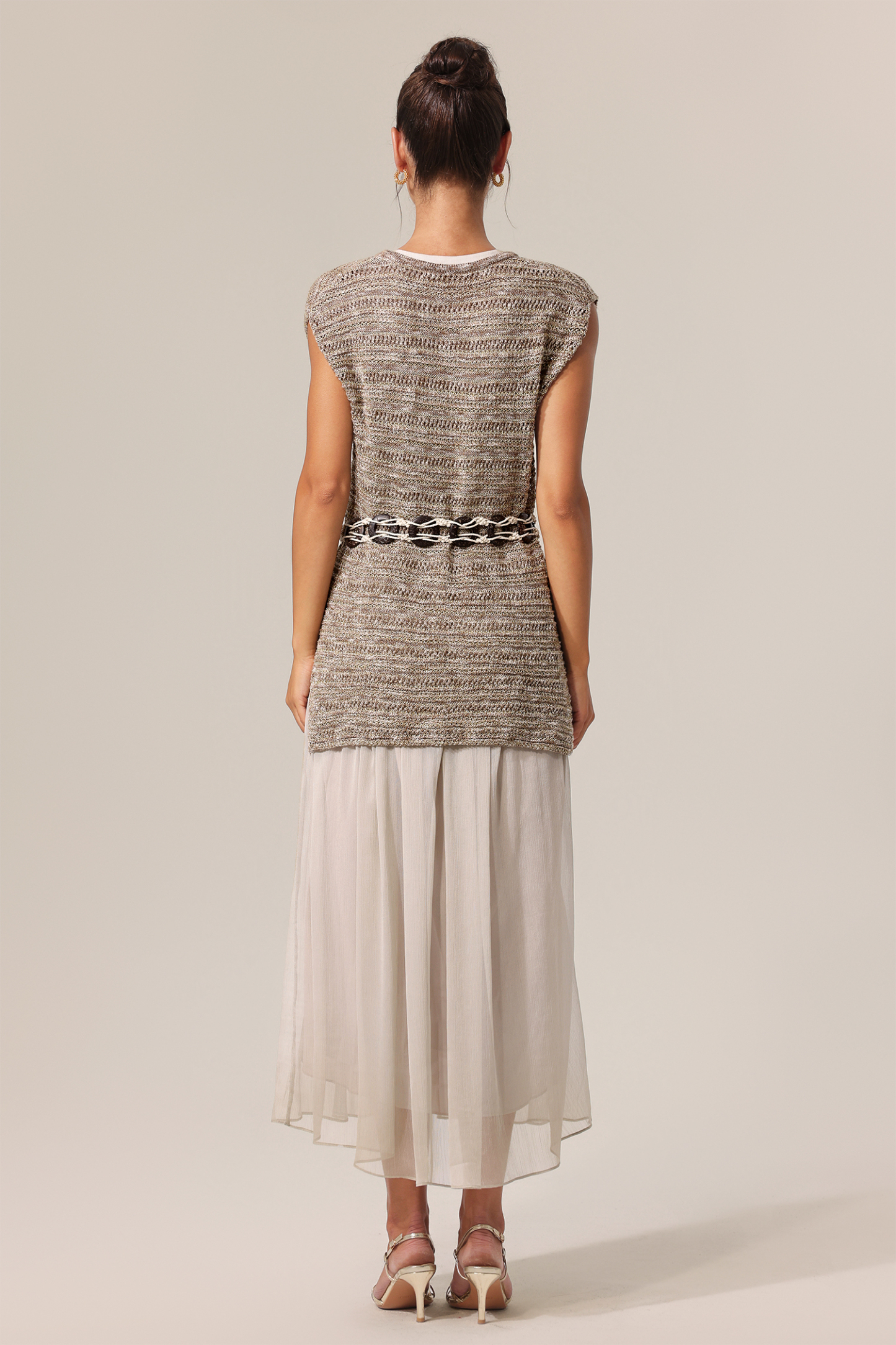 Wenesa V-Neck Sleeveless Maxi Dress