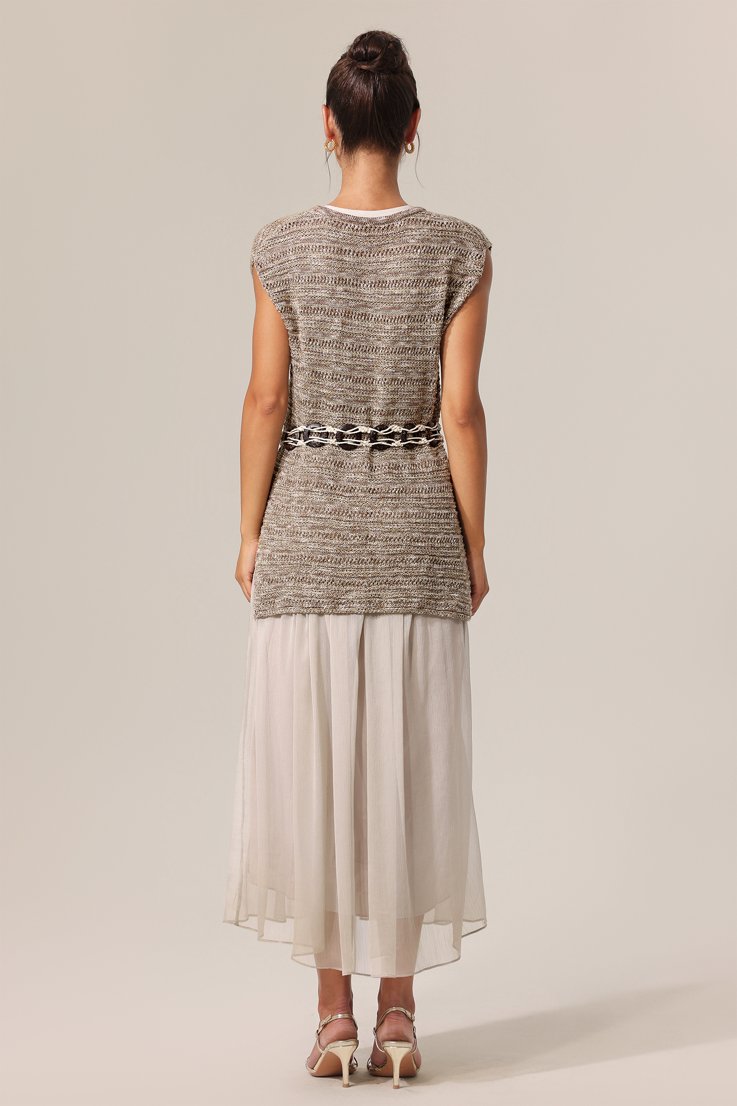 Wenesa V-Neck Sleeveless Maxi Dress