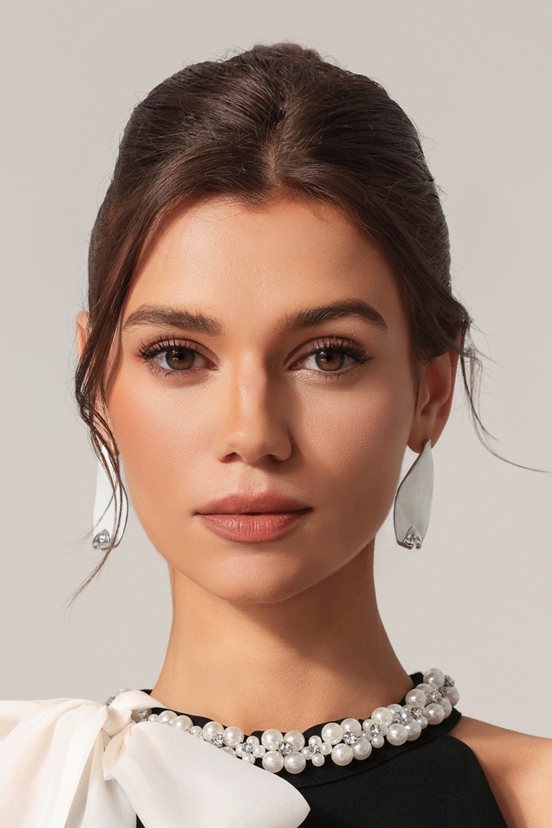 Laley Curl Leaves Earrings