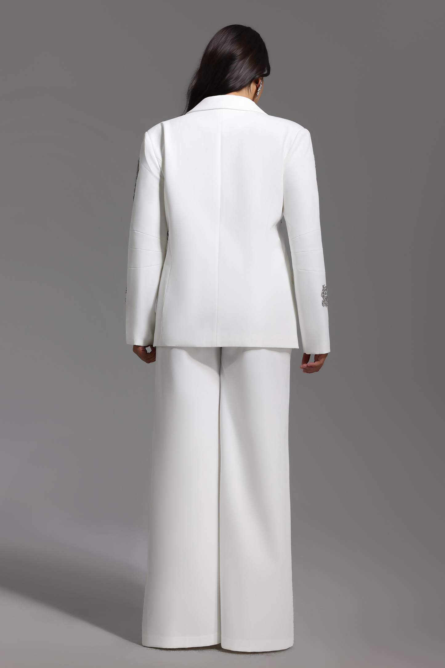 Winee Diamante Blazer Set