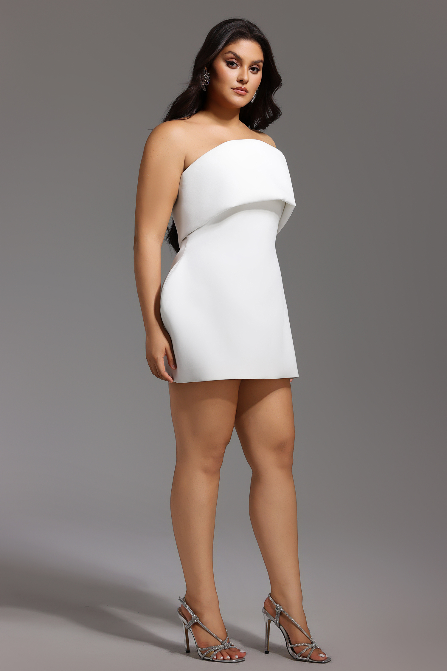Juju Strapless Sleeveless Mini Dress