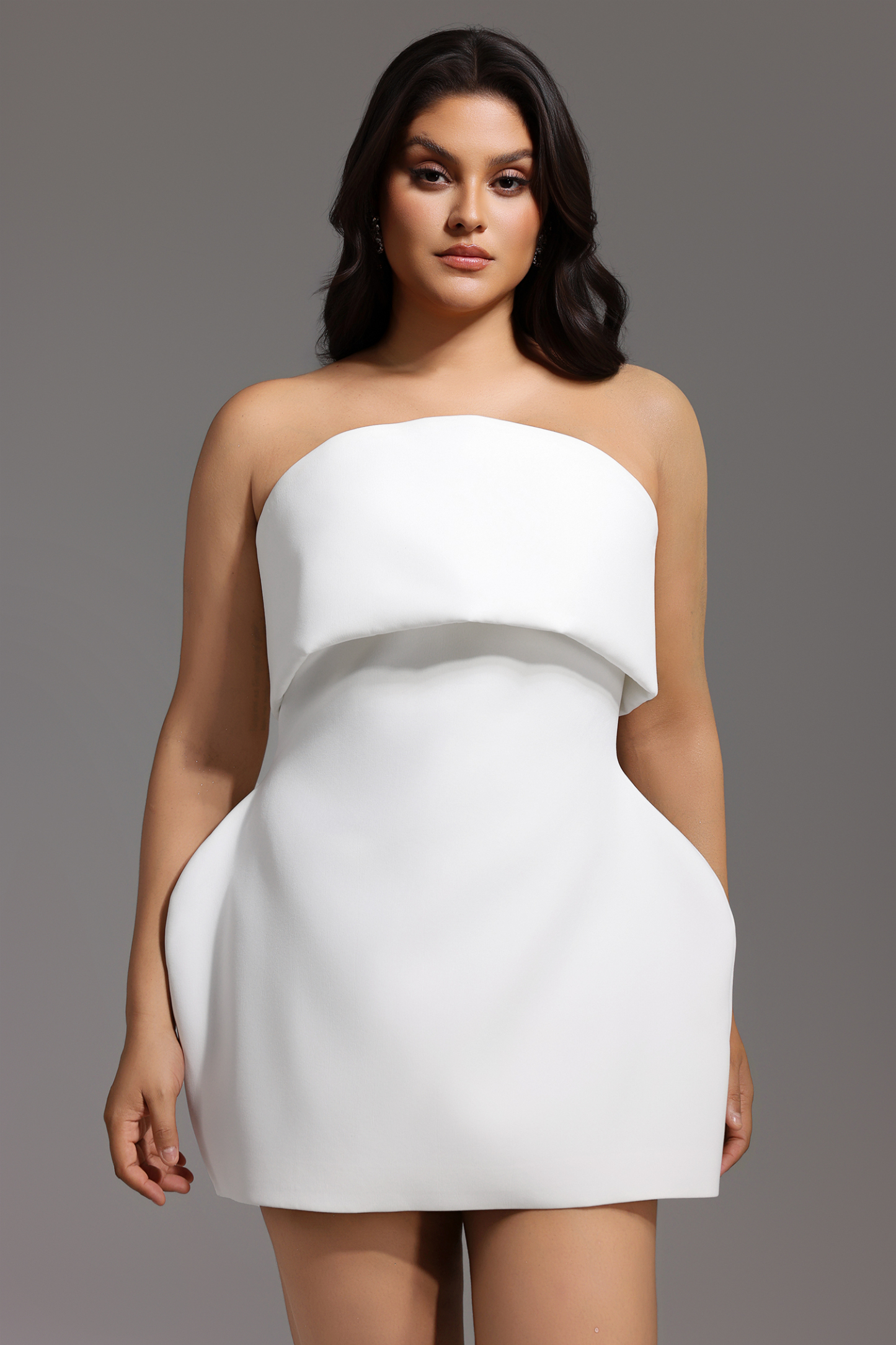 Juju Strapless Sleeveless Mini Dress
