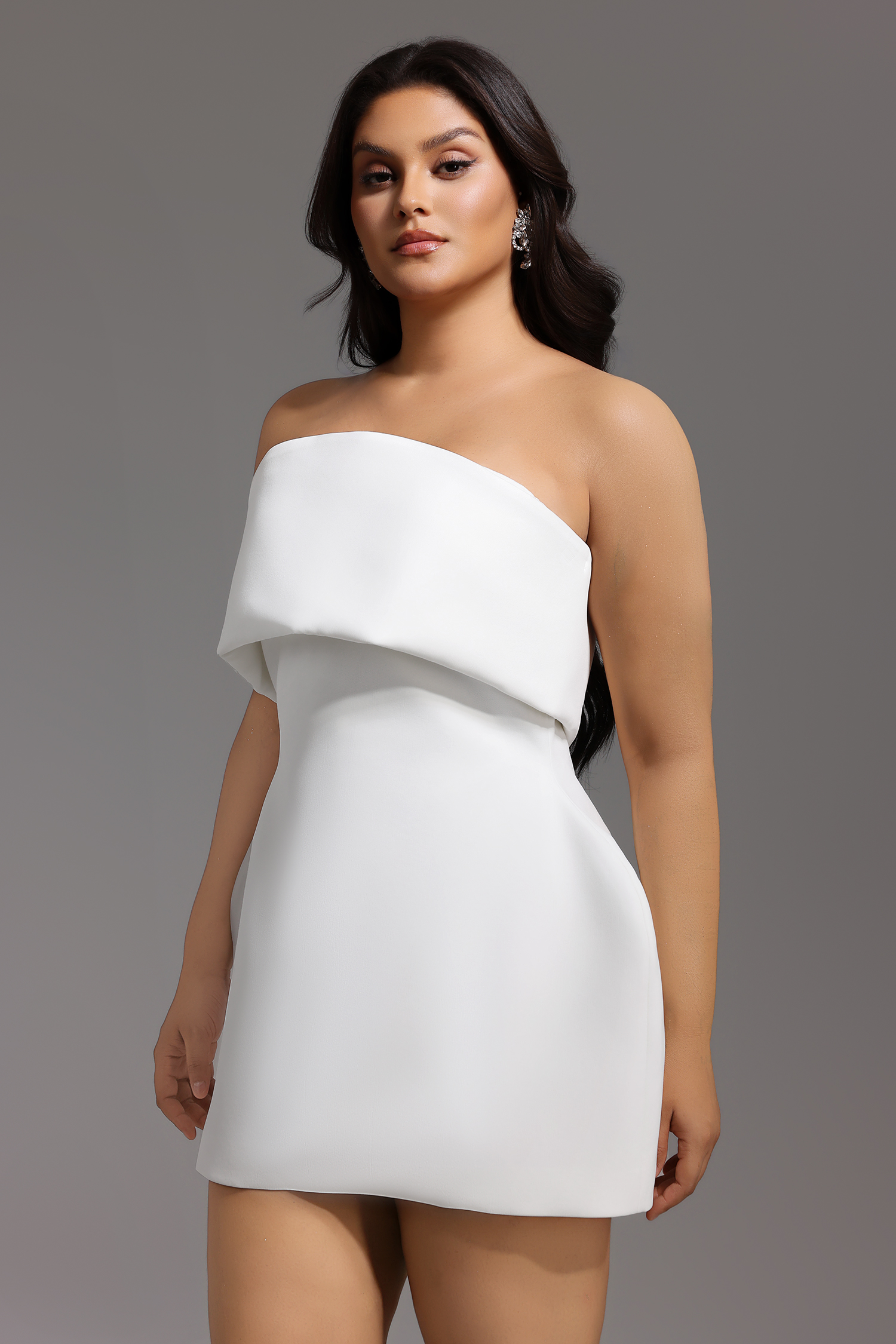 Juju Strapless Sleeveless Mini Dress
