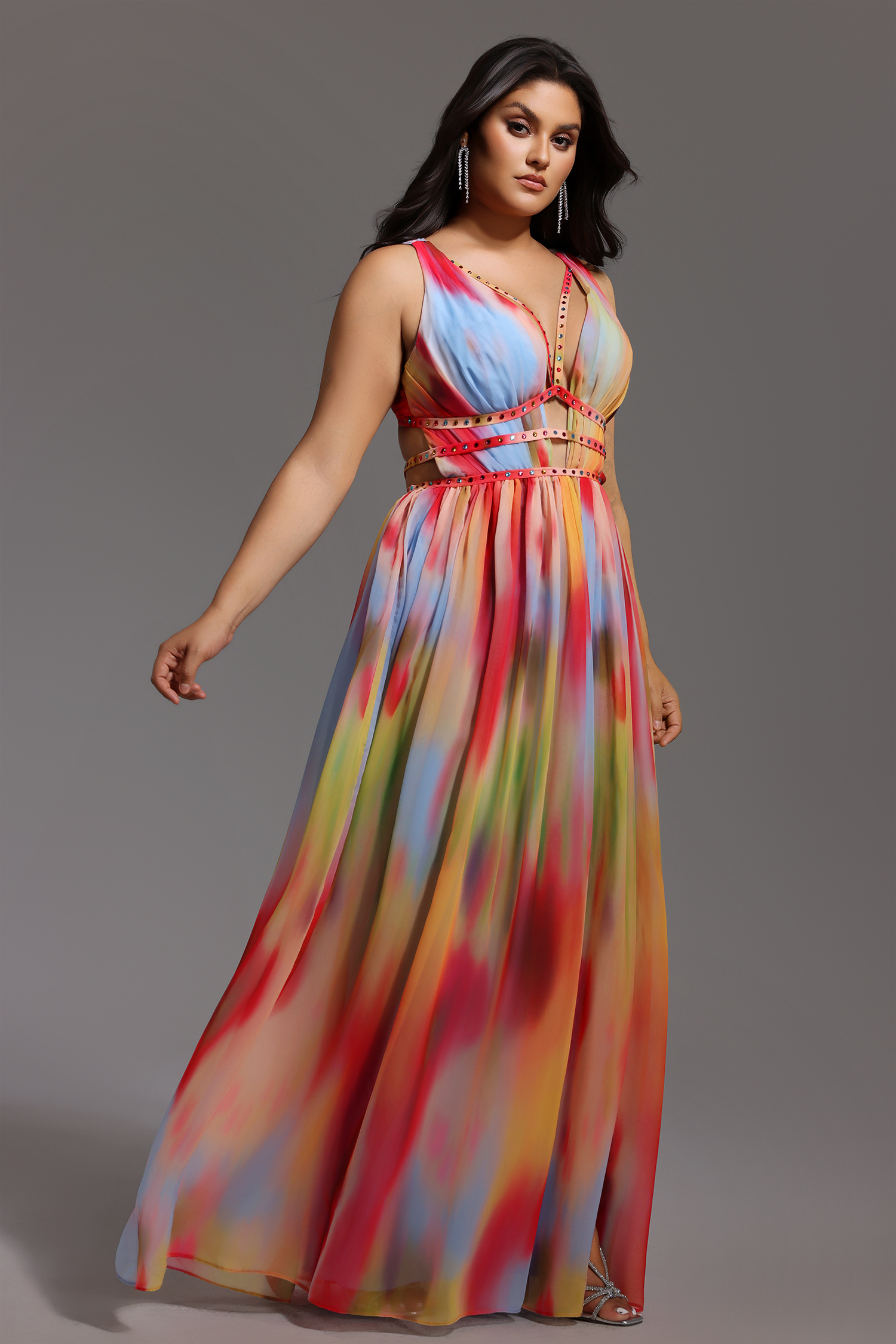 Eileen Printed Maxi Dress