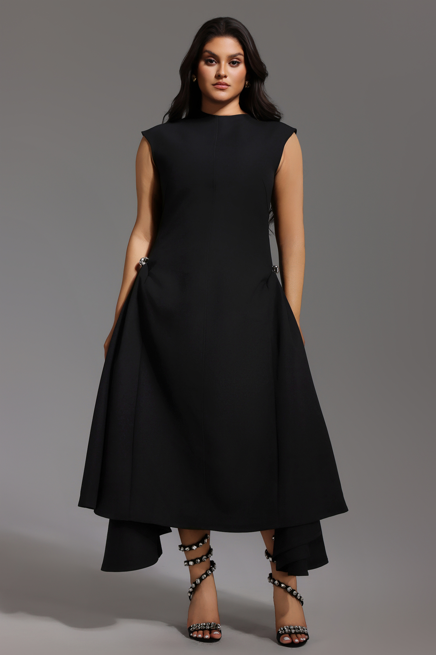 Paca Choker Sleeveless Maxi Dress