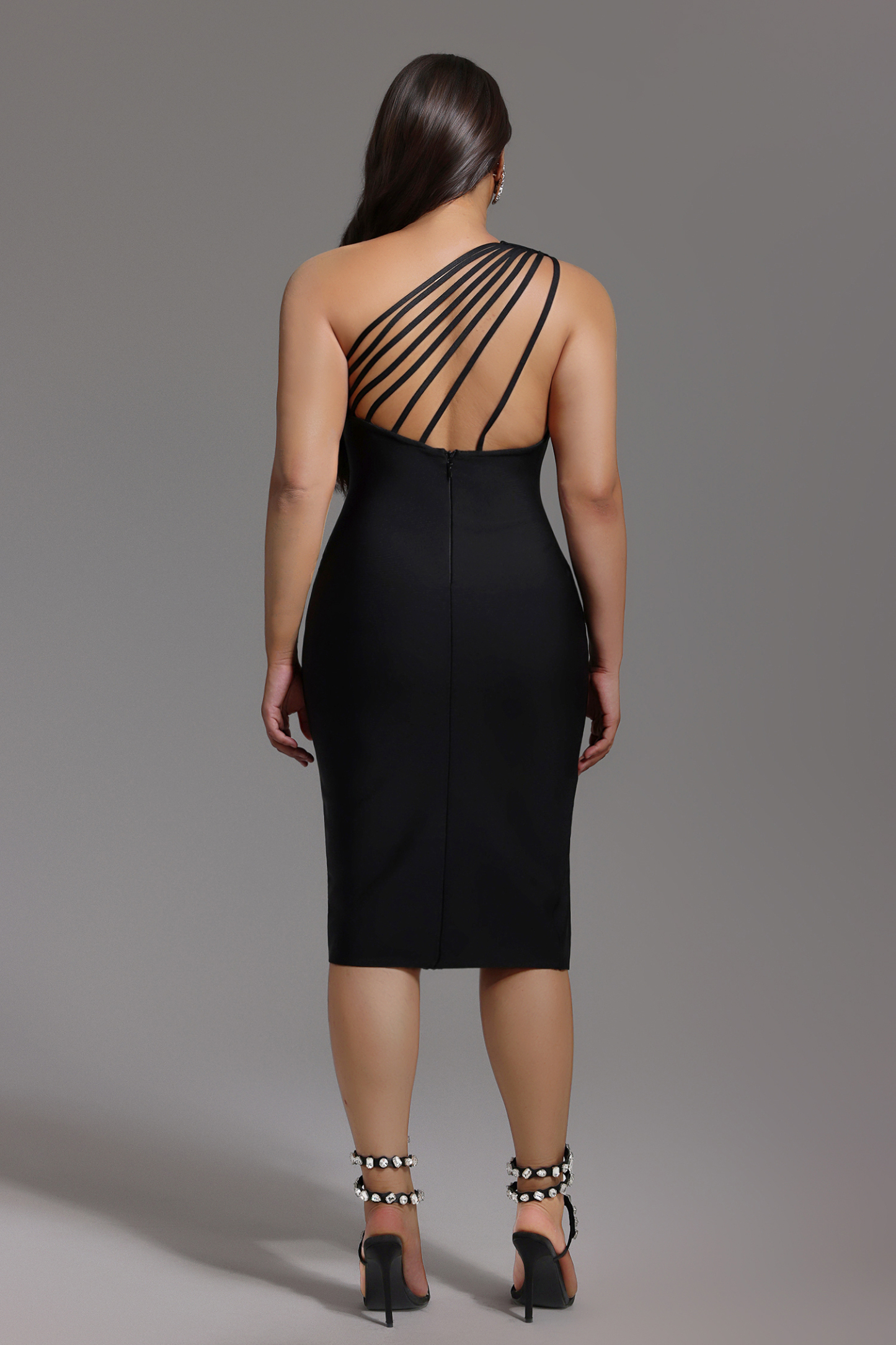 Barbara One Shoulder Cocktail Dress