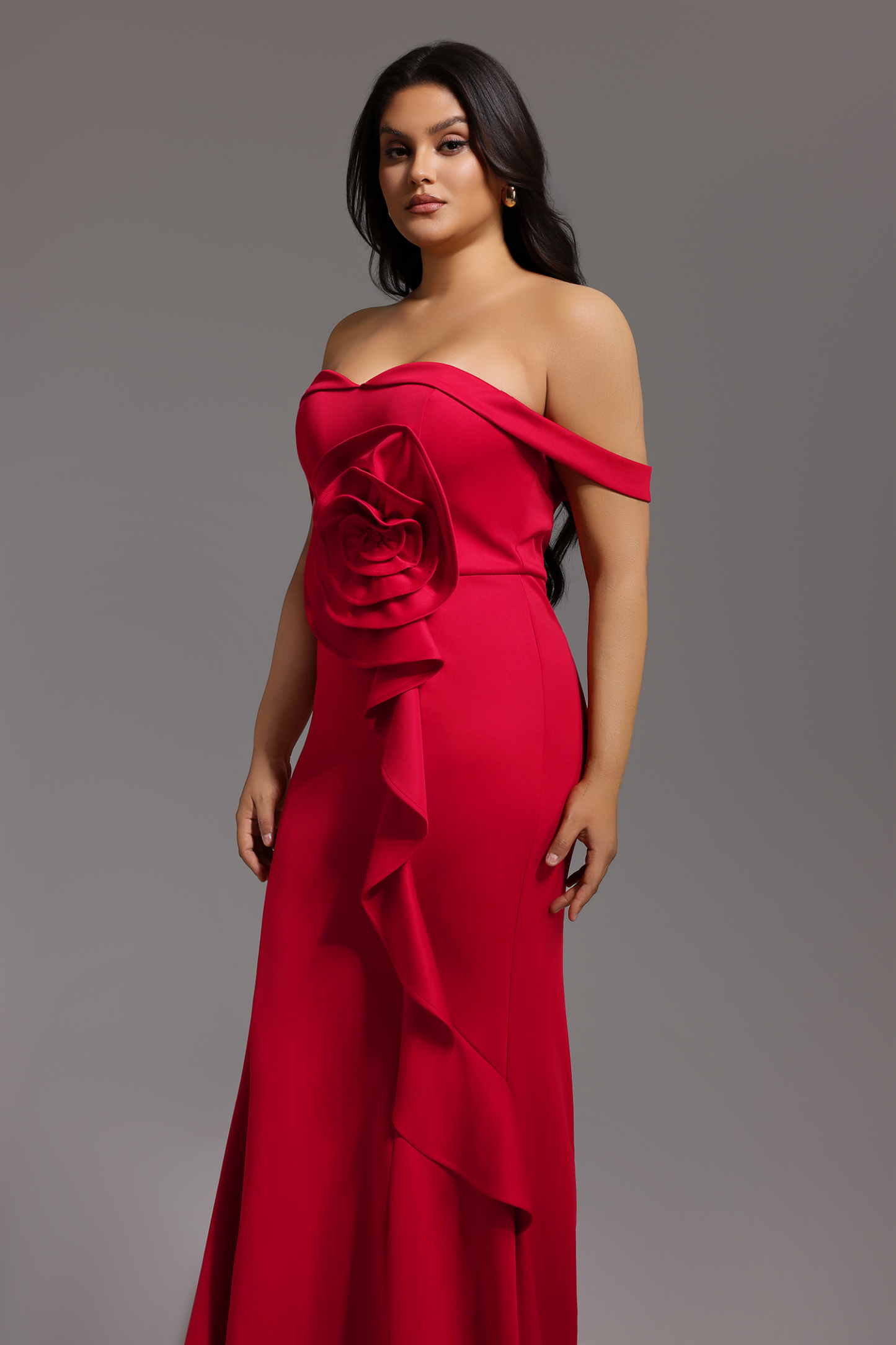 Xulia Off Shoulder Maxi Dress