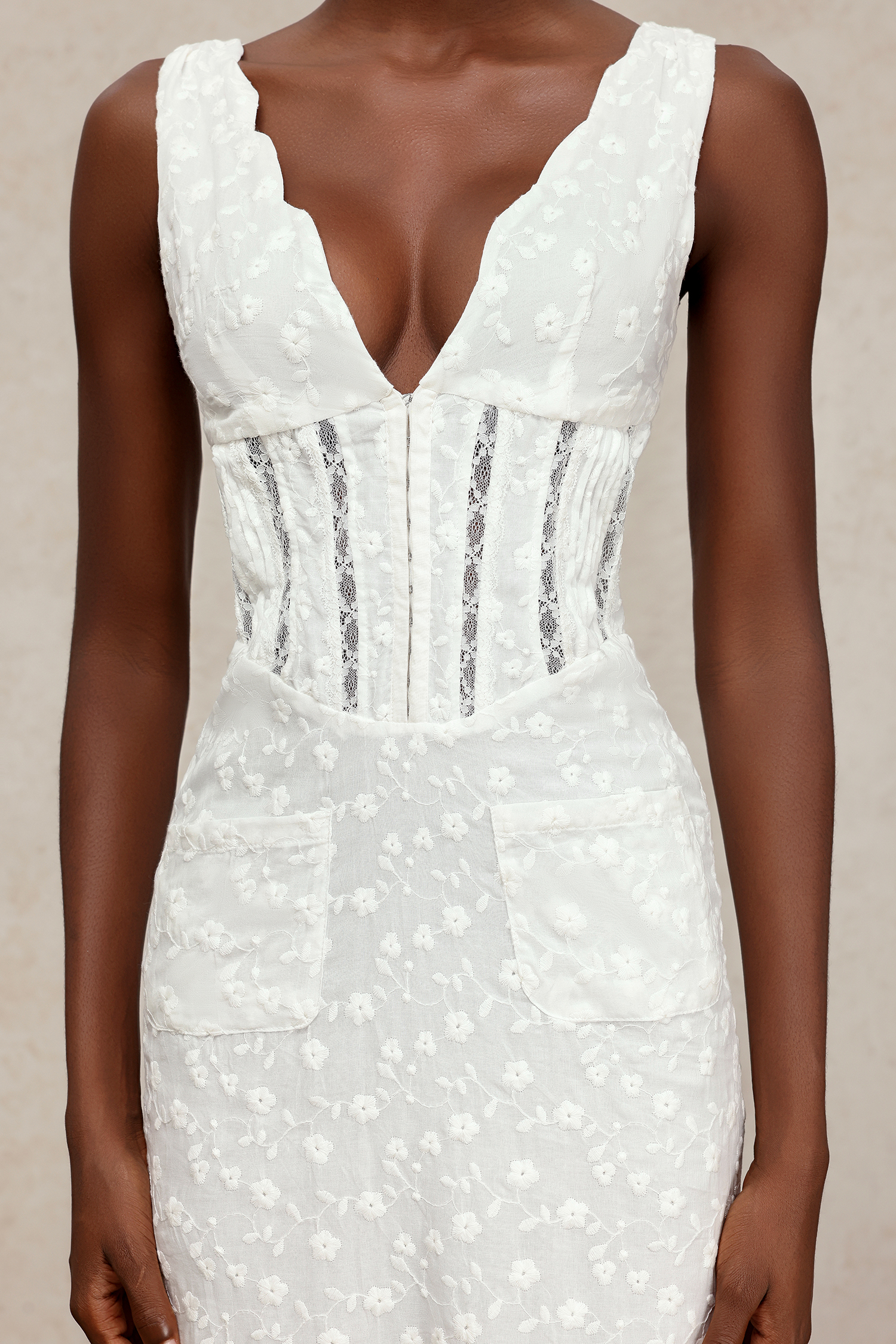 Yvonne Sleeveless V-Neck Maxi Dress