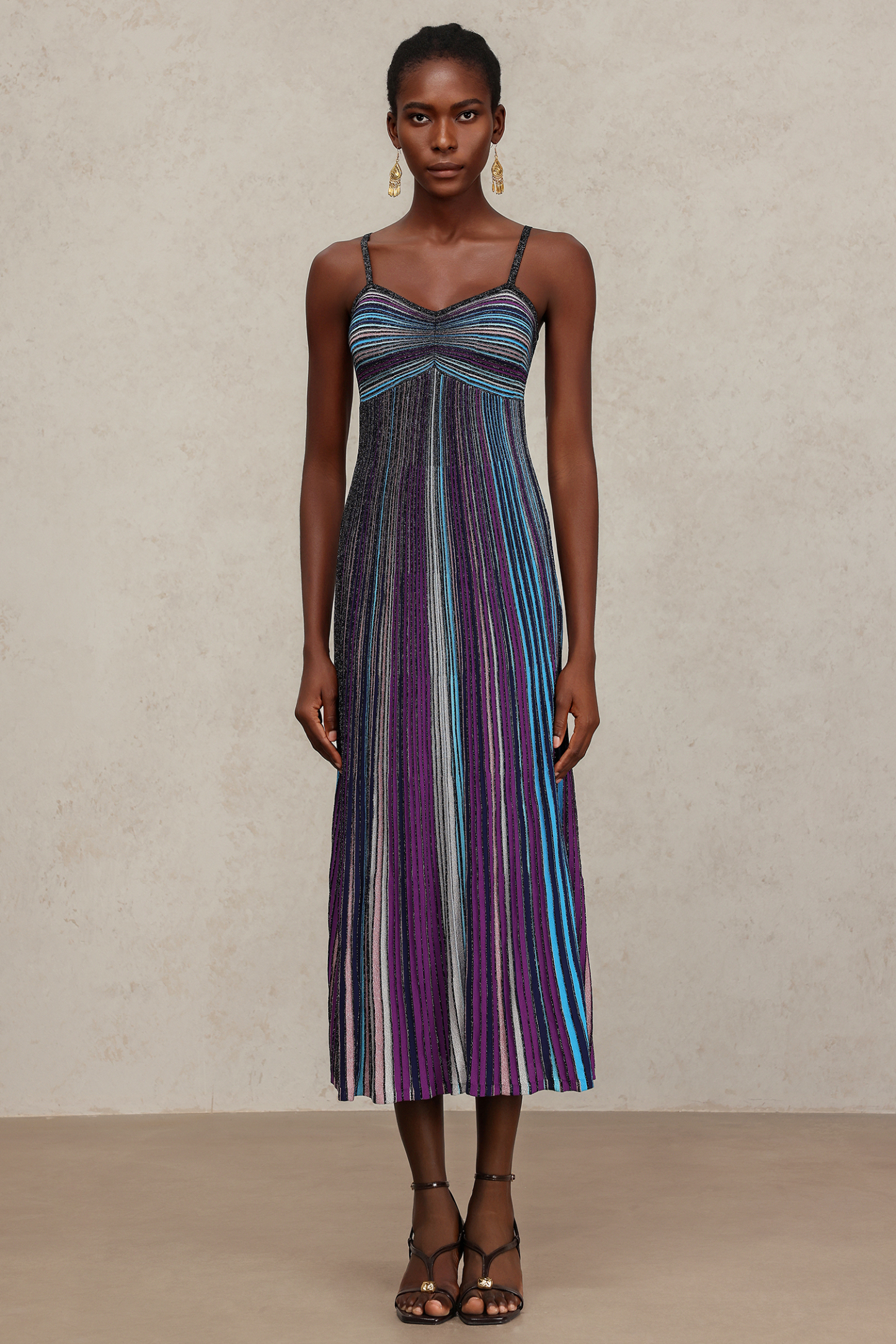 Scala Halter Maxi Dress