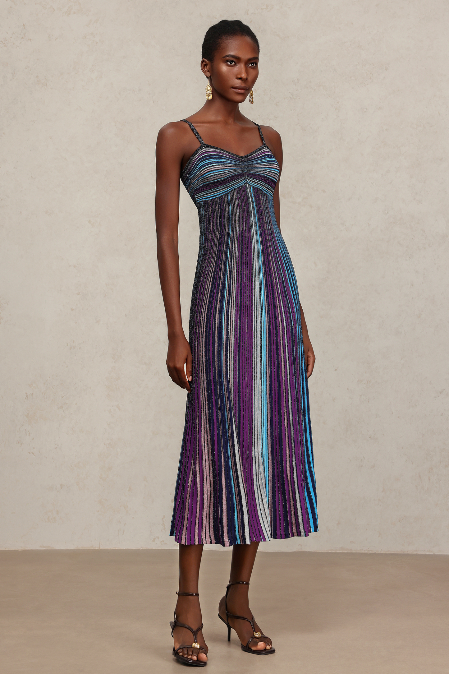 Scala Halter Maxi Dress