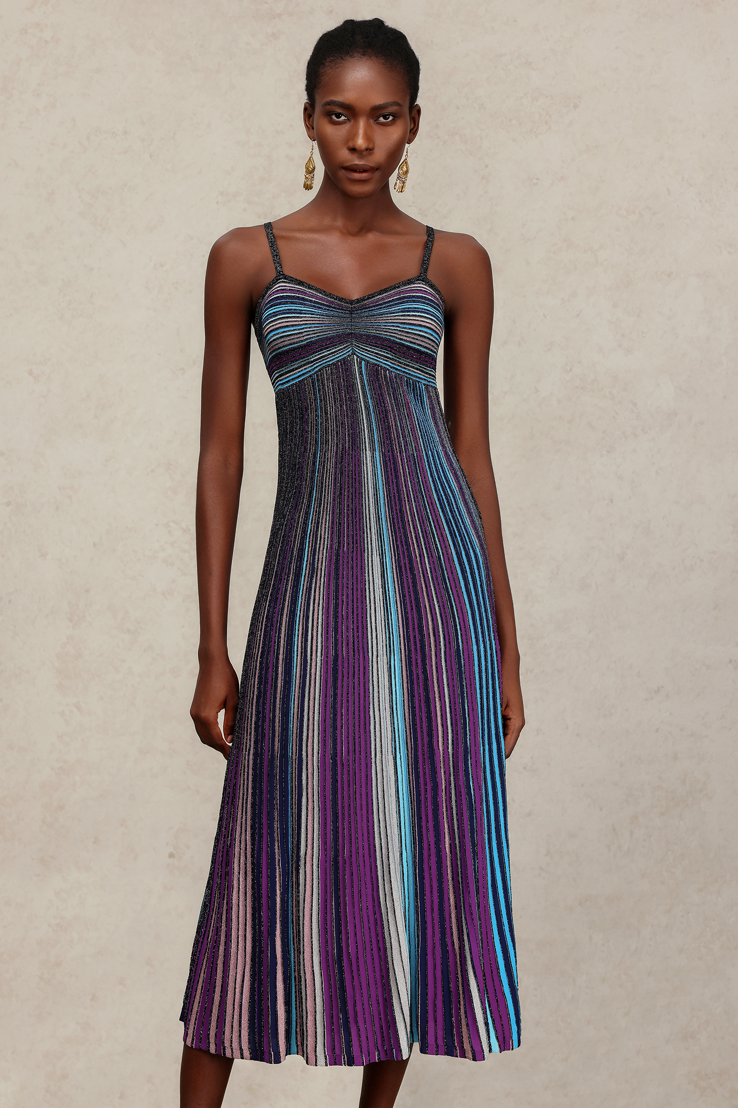 Scala Halter Maxi Dress