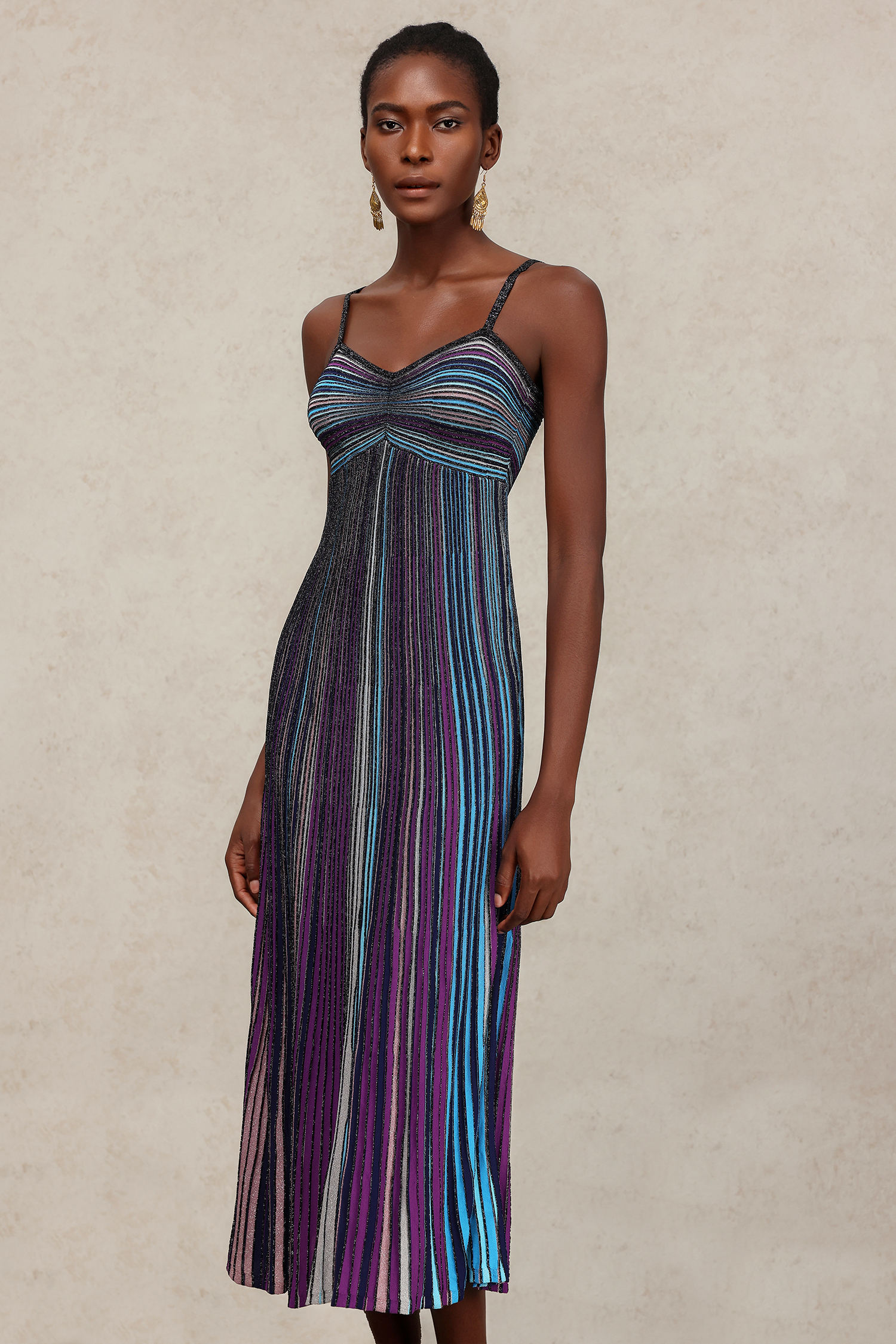Scala Halter Maxi Dress