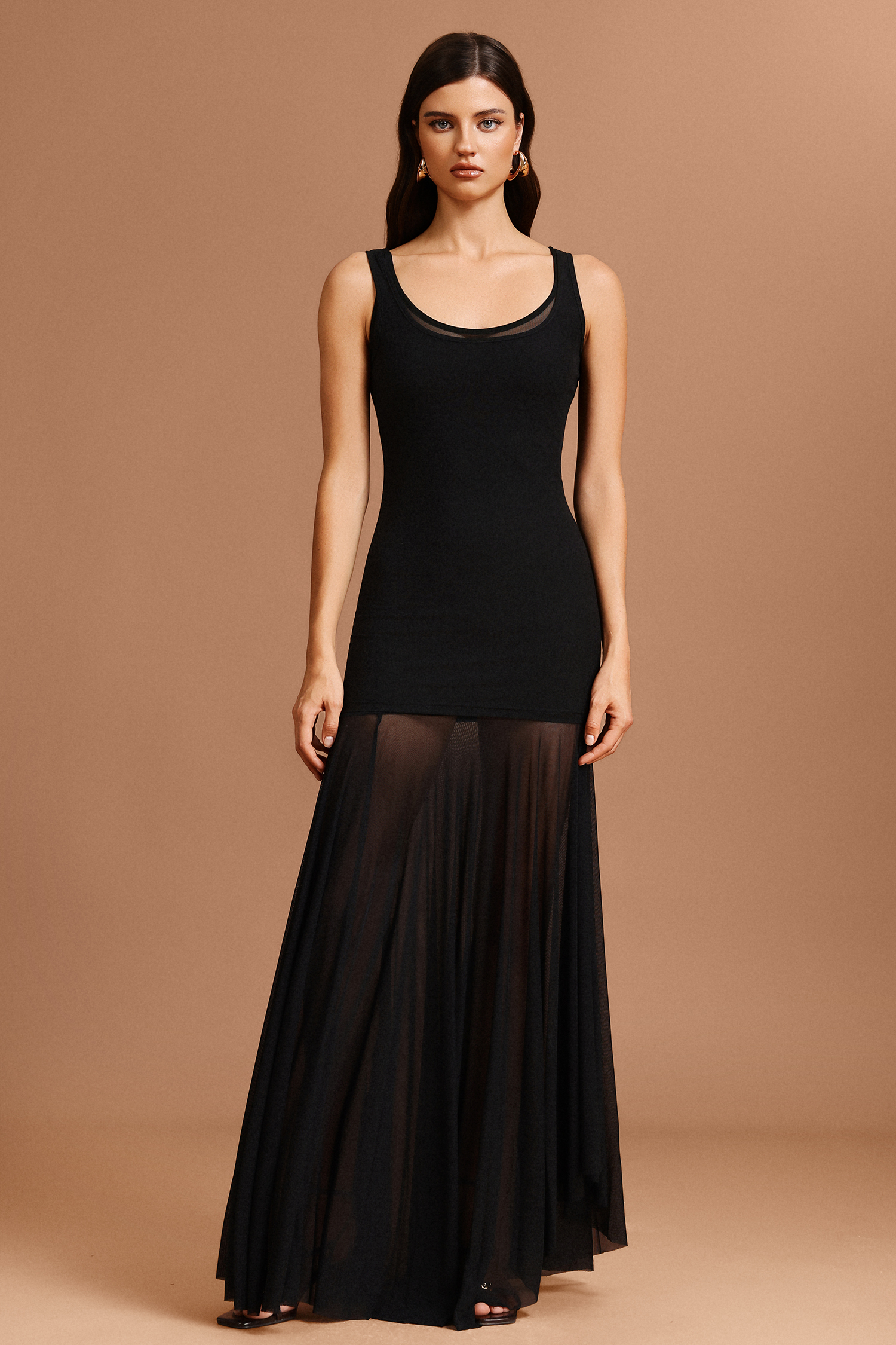 Lilian Square Collar Two-Piece Set