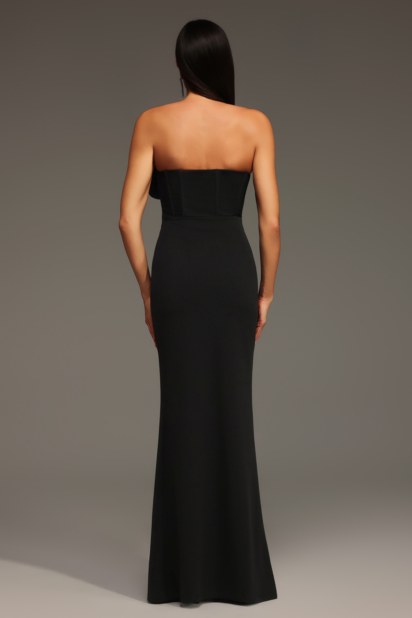 Stretchy Sleeveless Flowers Slit Bandage Maxi Dress