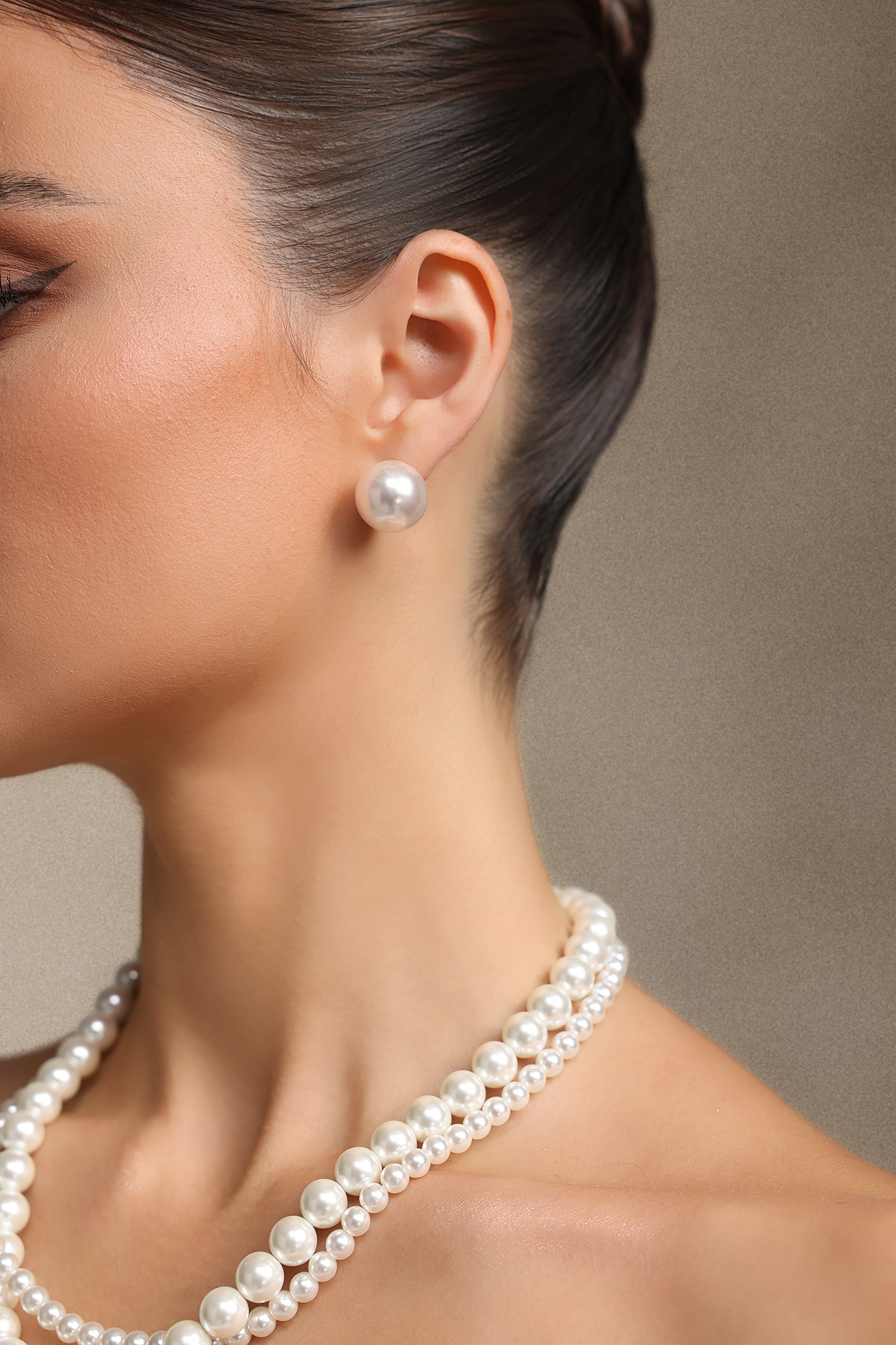 エムエム Delisy Pearl Double Layer Necklace – Bellabarnett