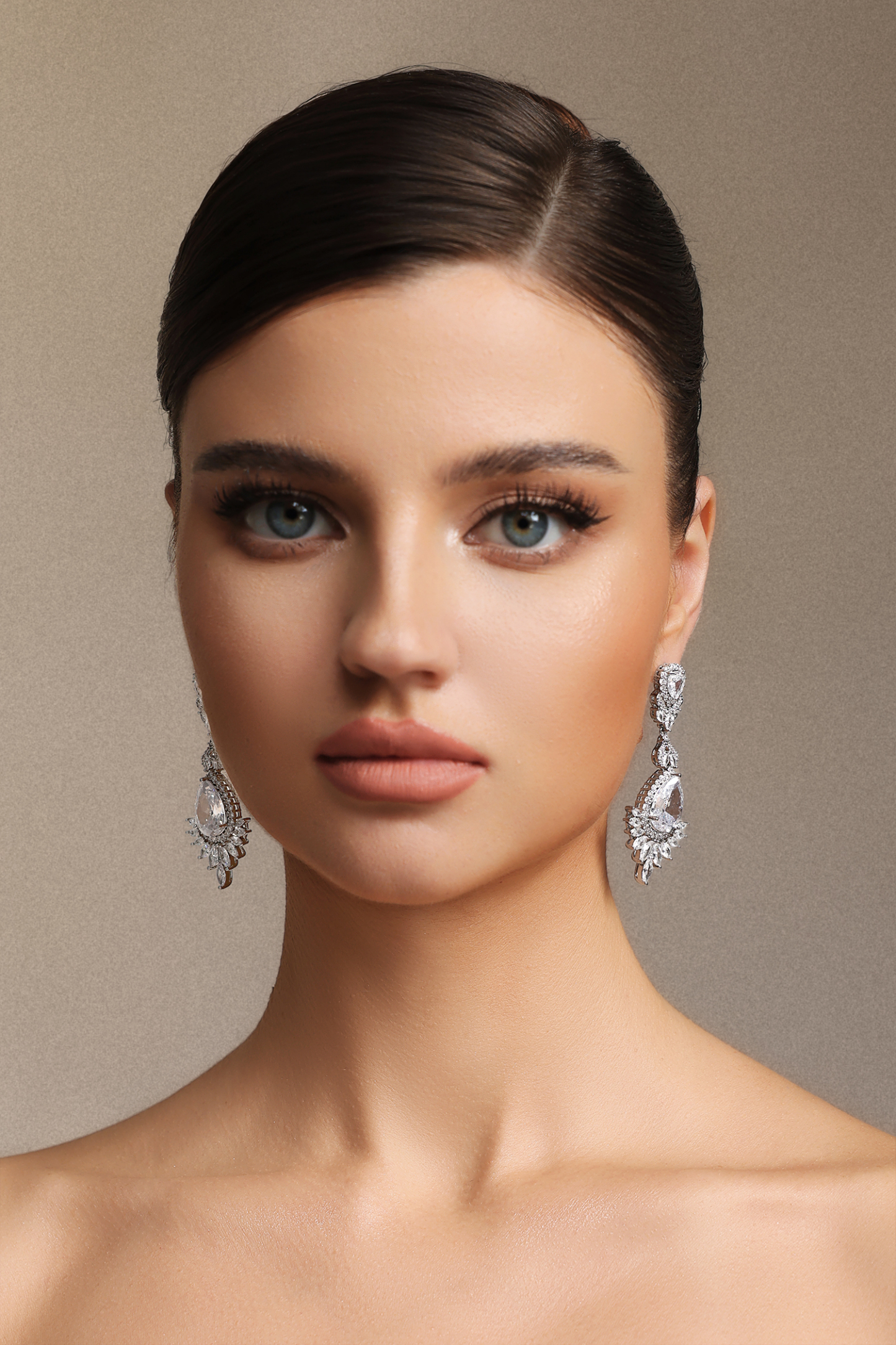 Sada Diamond Geometry Earrings