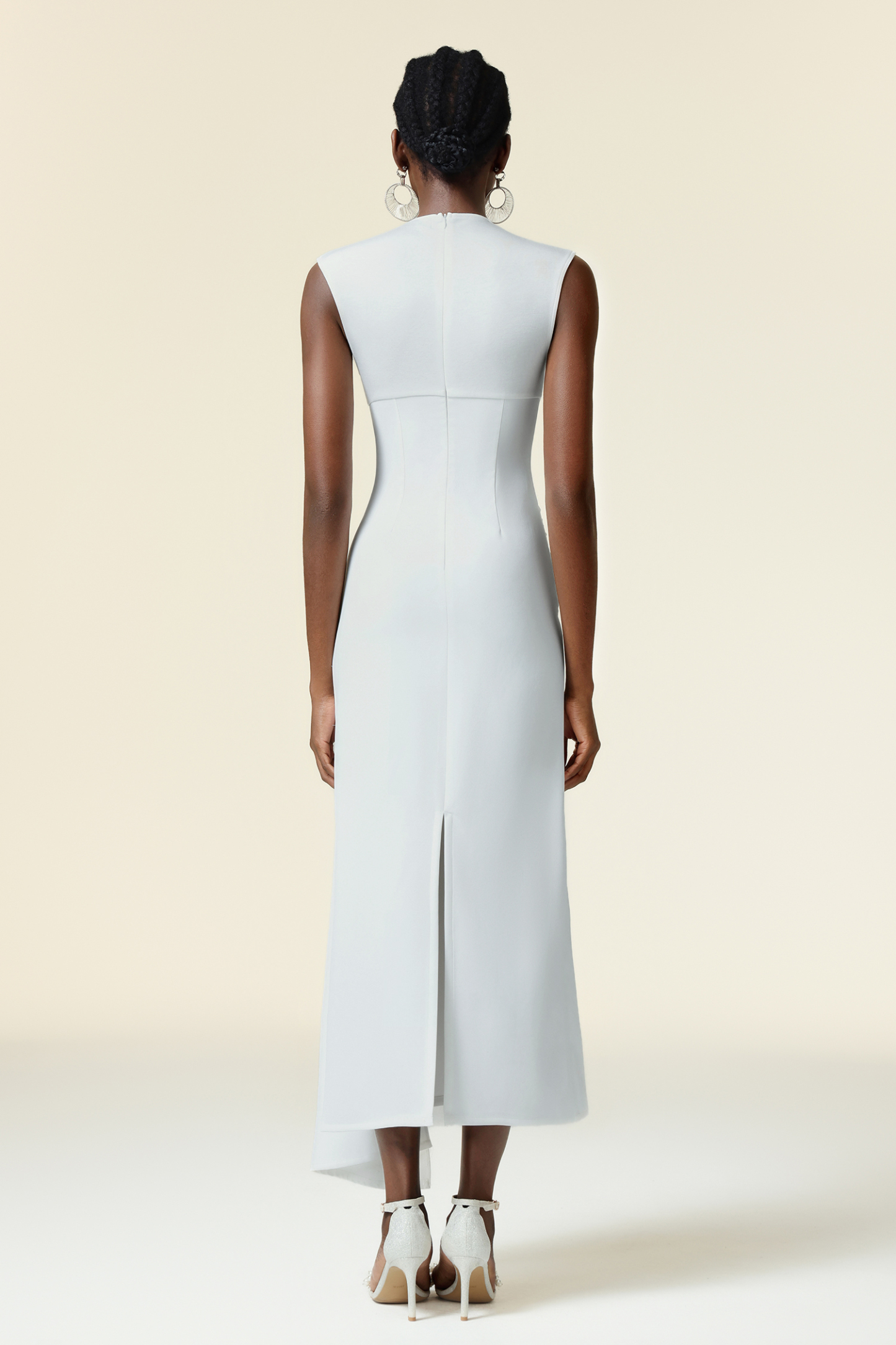 Kanma Sleeveless Streame Maxi Dress