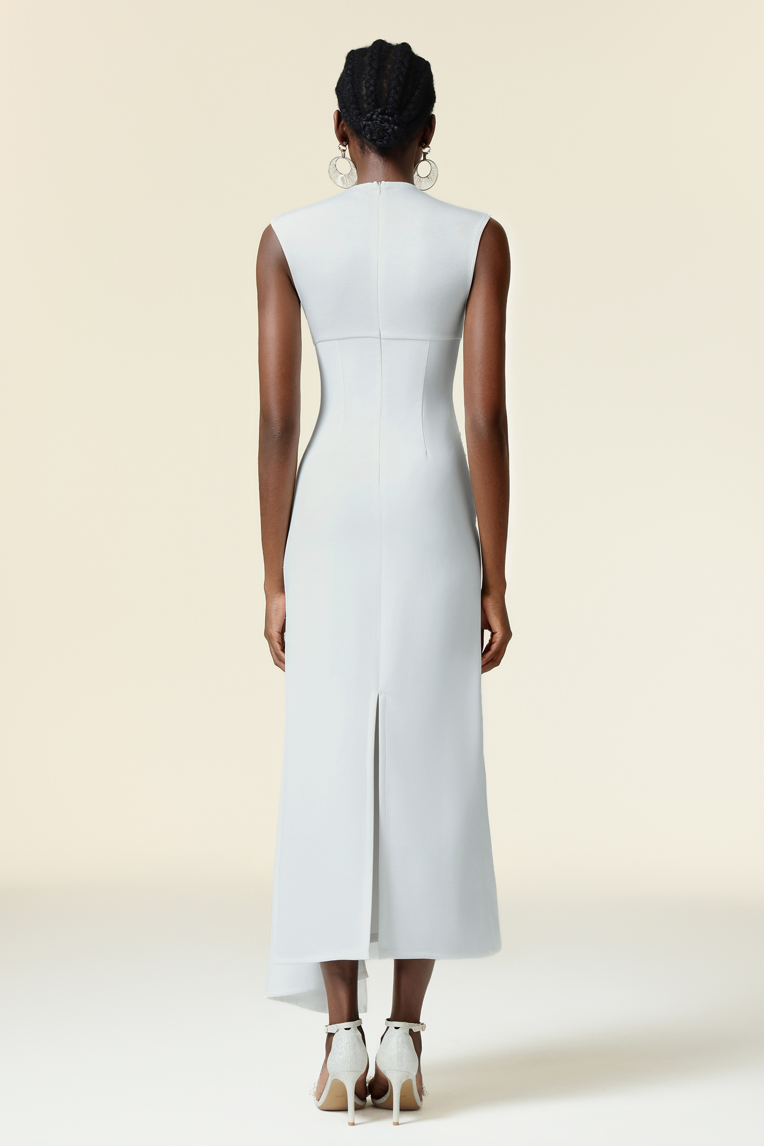 Kanma Sleeveless Streame Maxi Dress