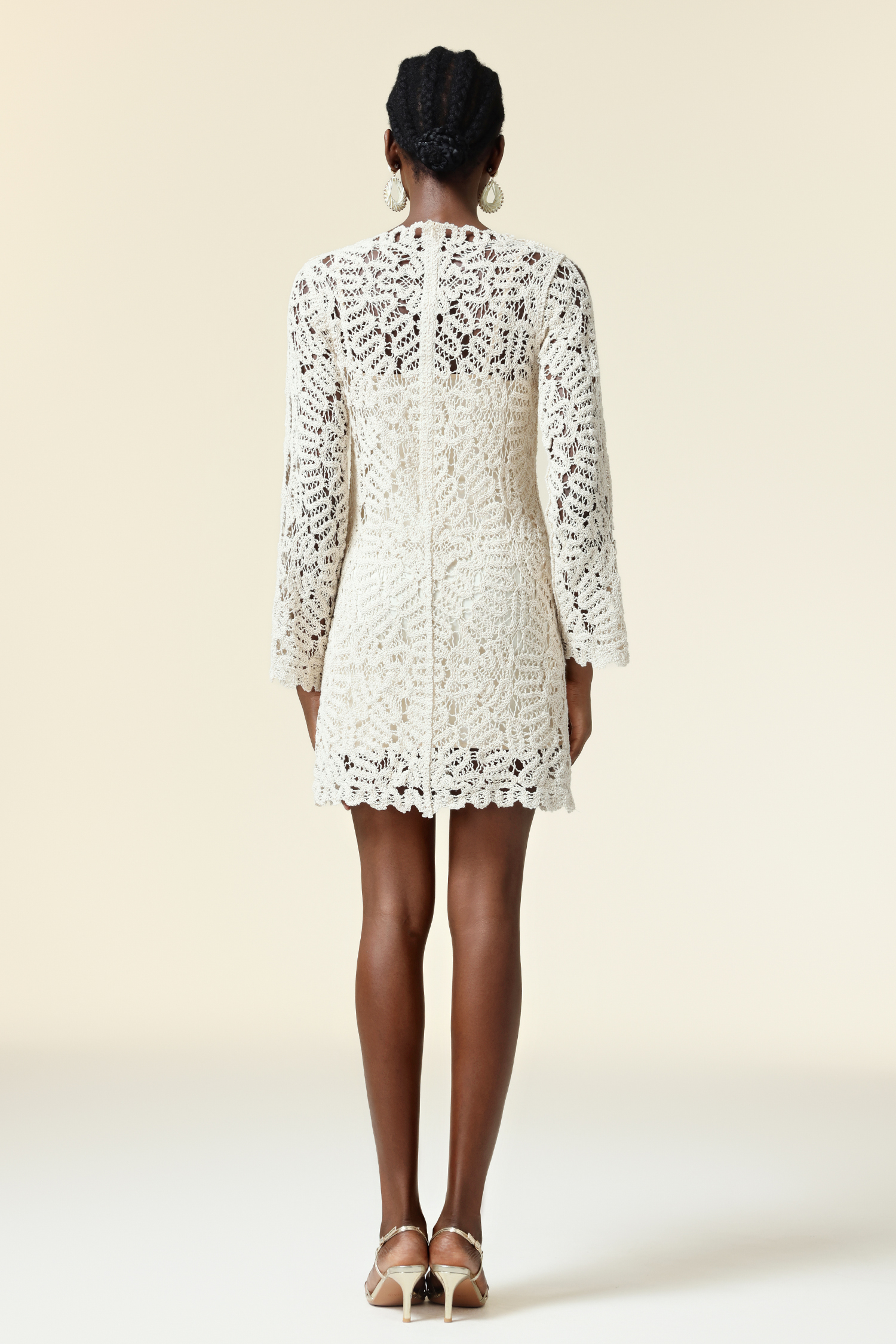 Wyomia Round Neck Mini Dress Two-Piece Set