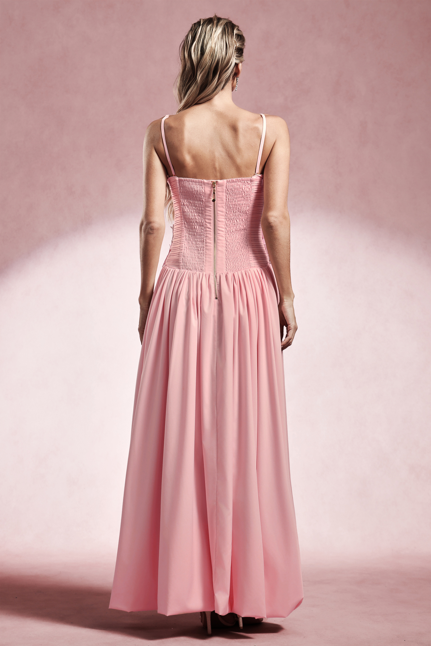 Pippa Sleeveless Flower Maxi Dress