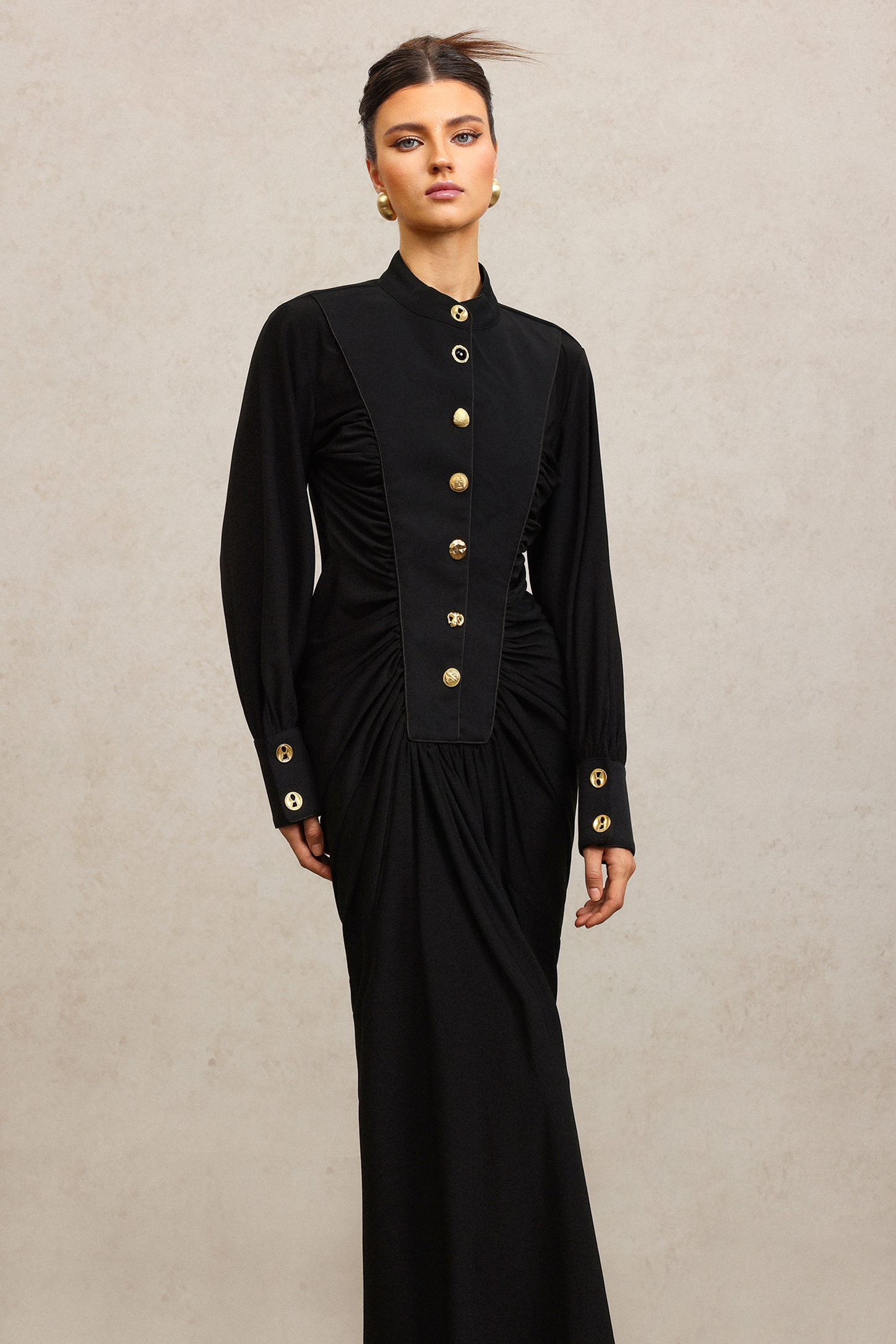 Gregorio Long Sleeves Maxi Dress