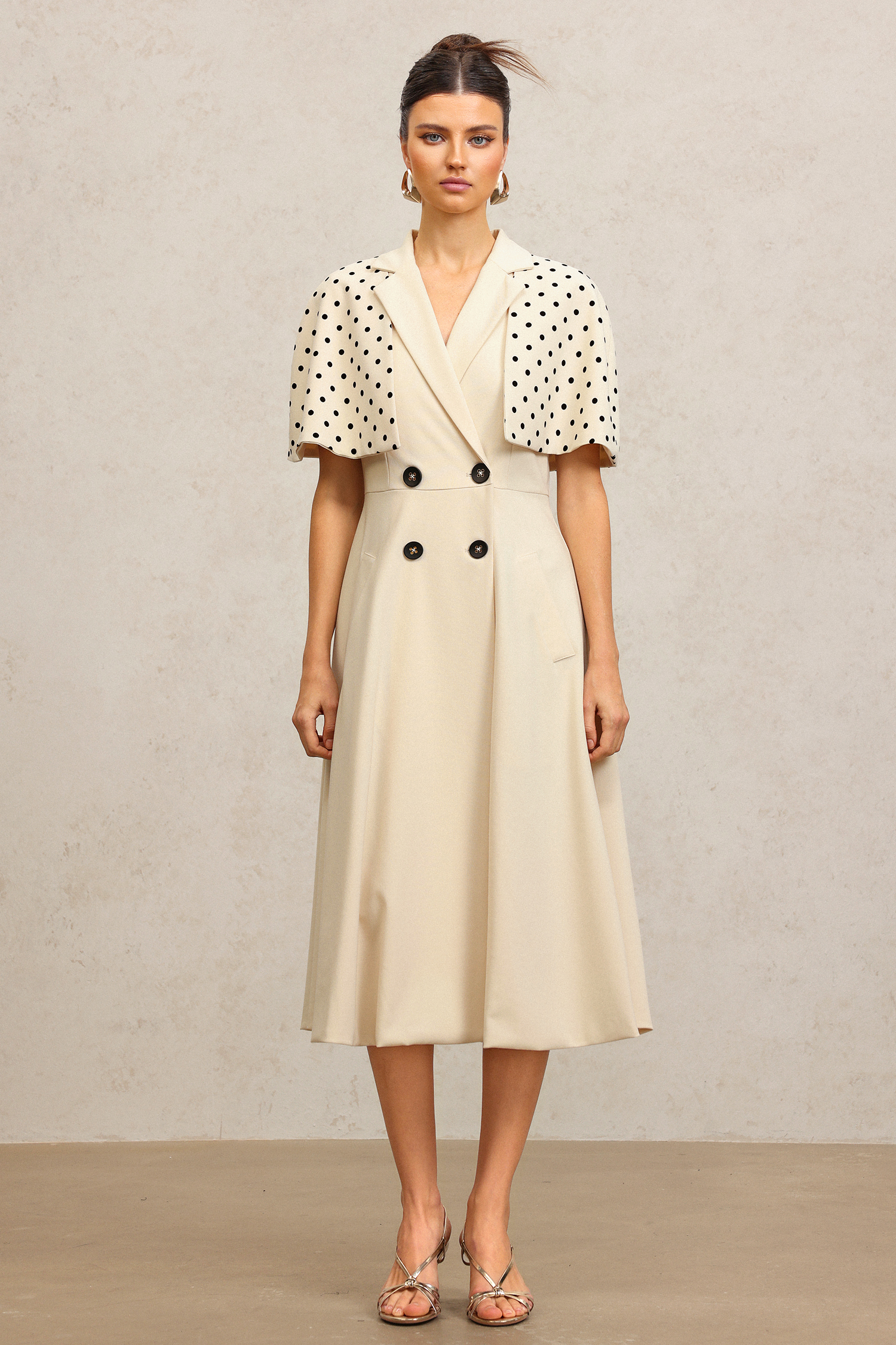 Miopa Short Sleeves Maxi Dress