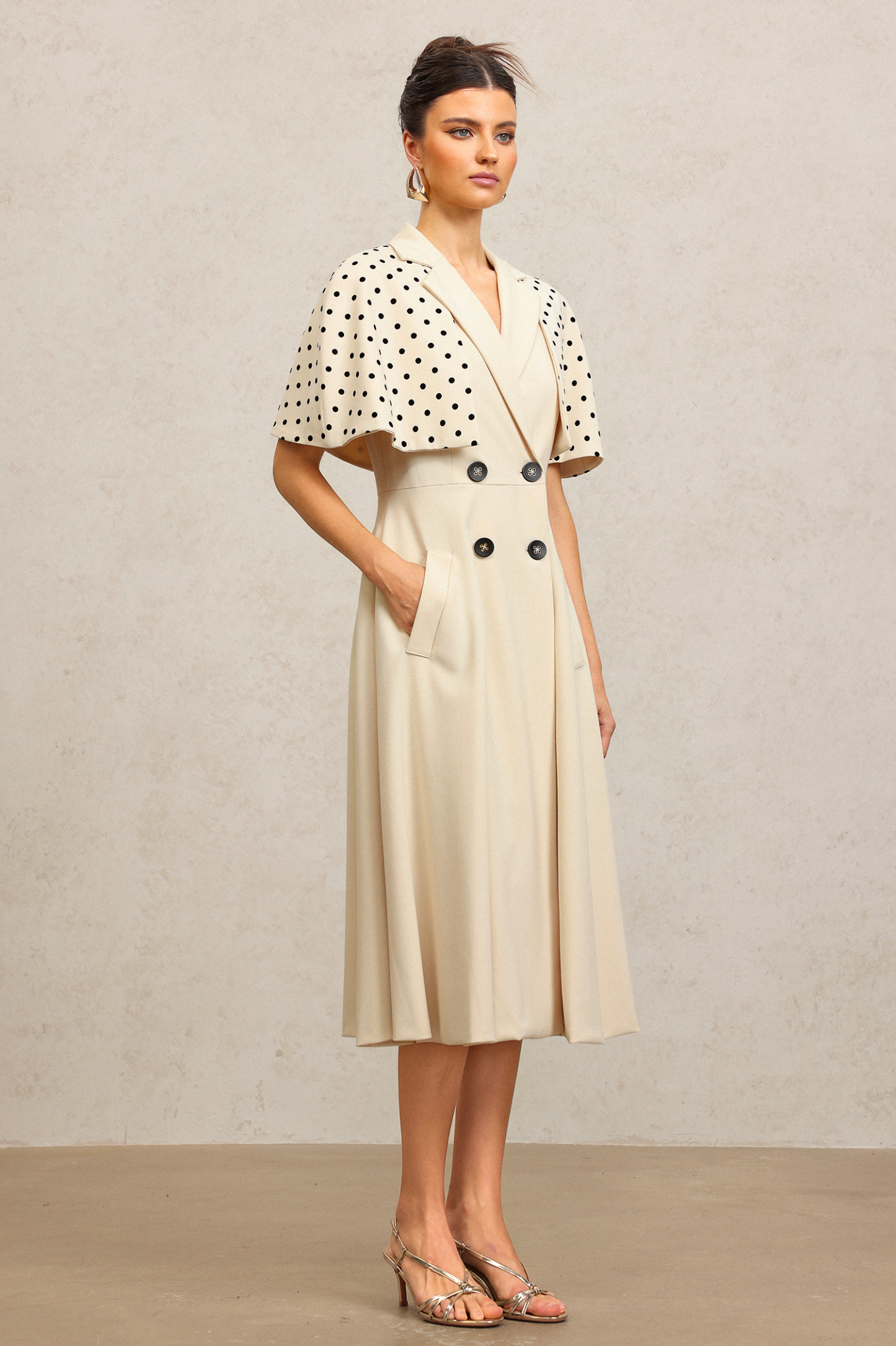 Miopa Short Sleeves Maxi Dress