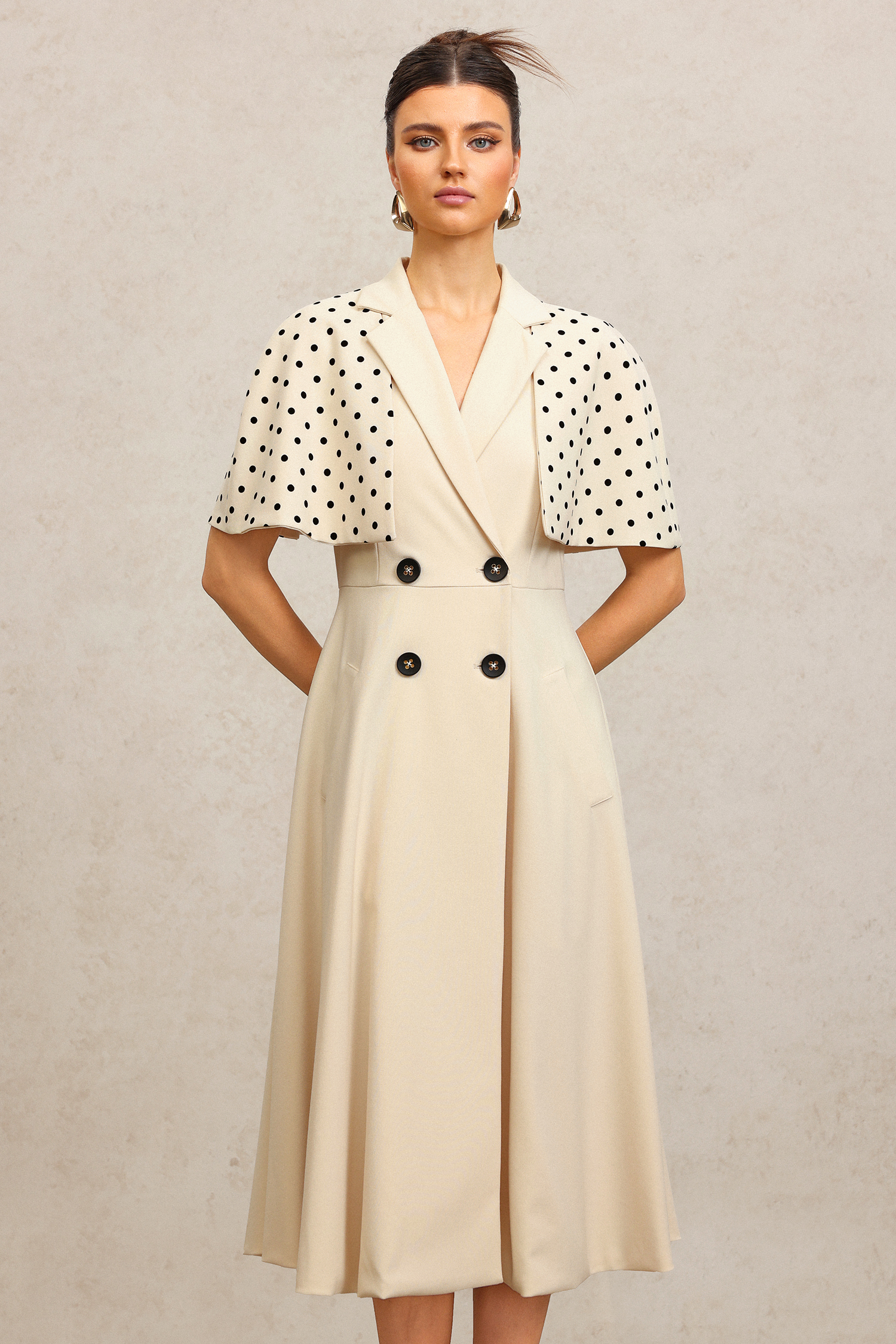 Miopa Short Sleeves Maxi Dress