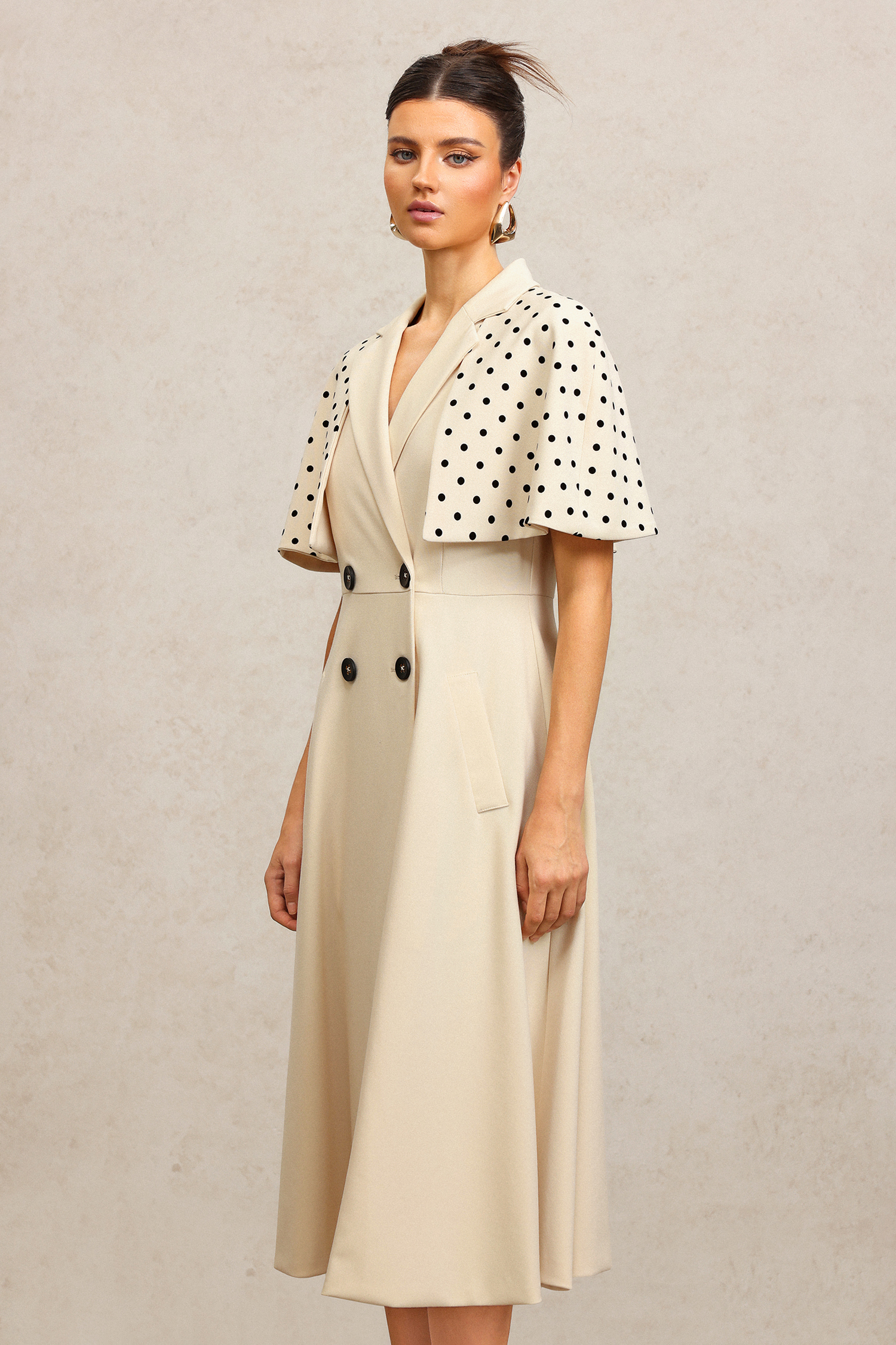 Miopa Short Sleeves Maxi Dress