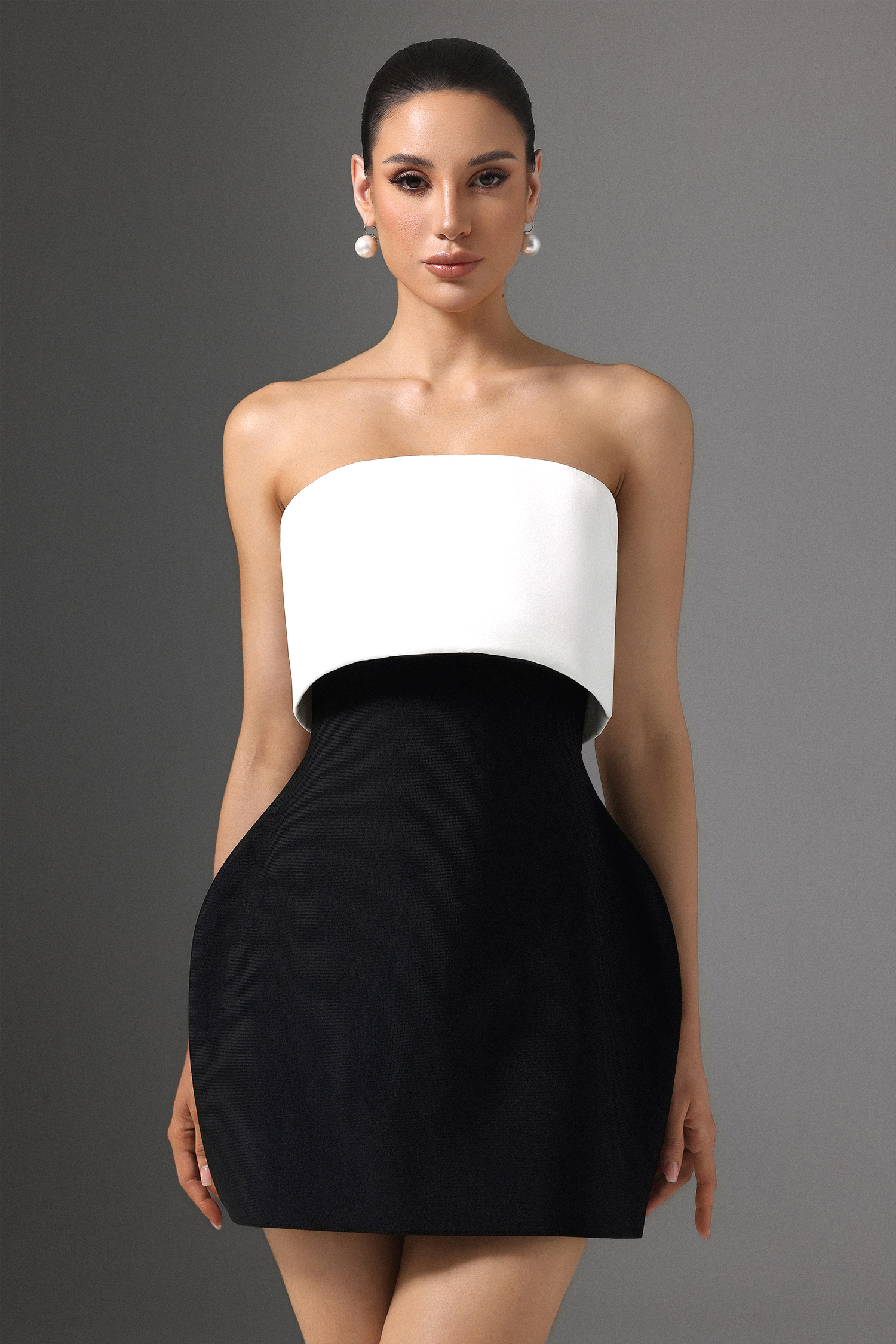 Rayna Strapless Bandage Mini Dress