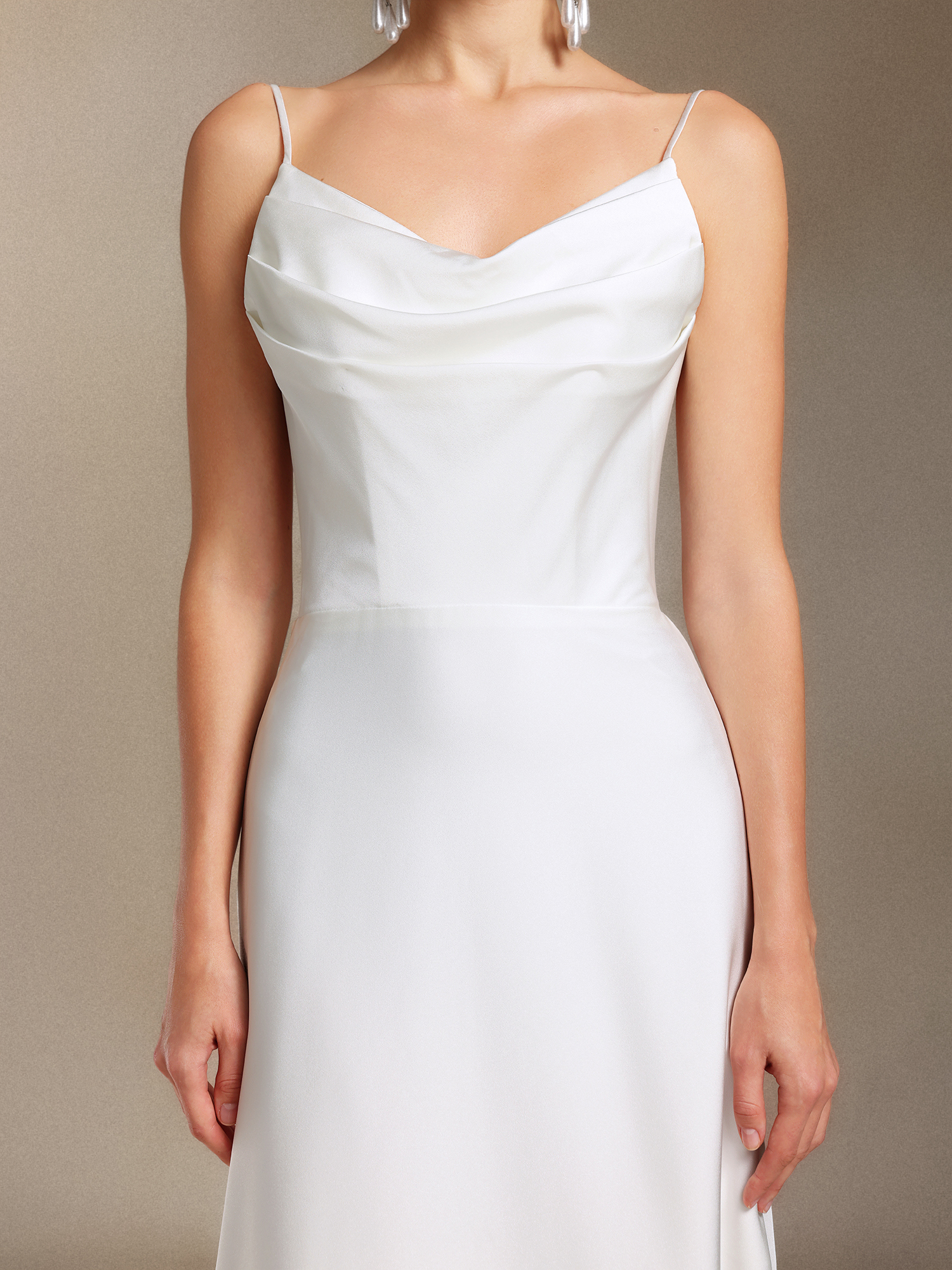 Jolie Sling Backless Trailing maxi wedding dress