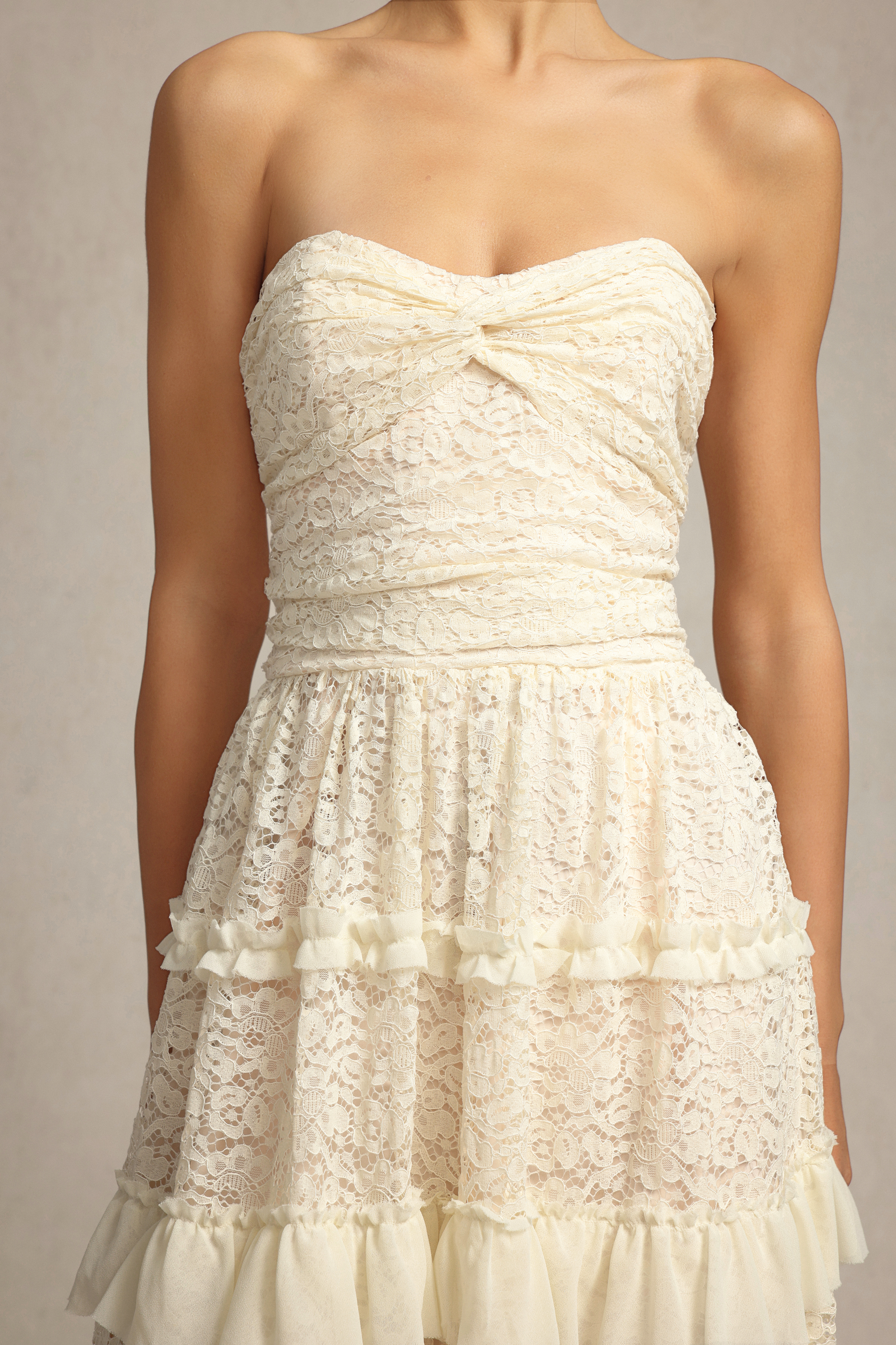 Edwina SleevelessFolds Maxi Dress