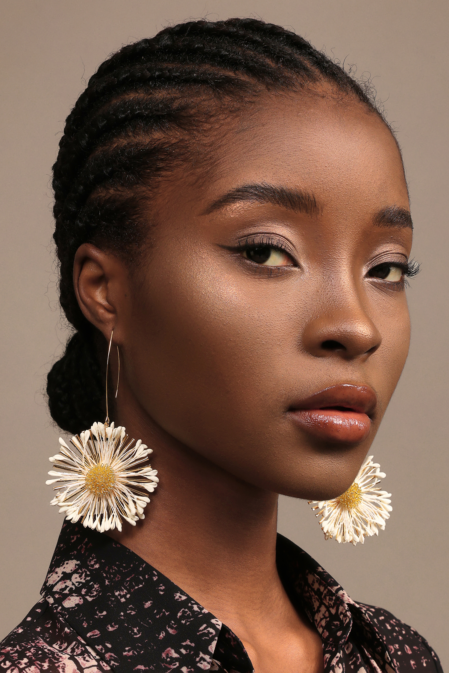 Desi Flower Maxi Earrings