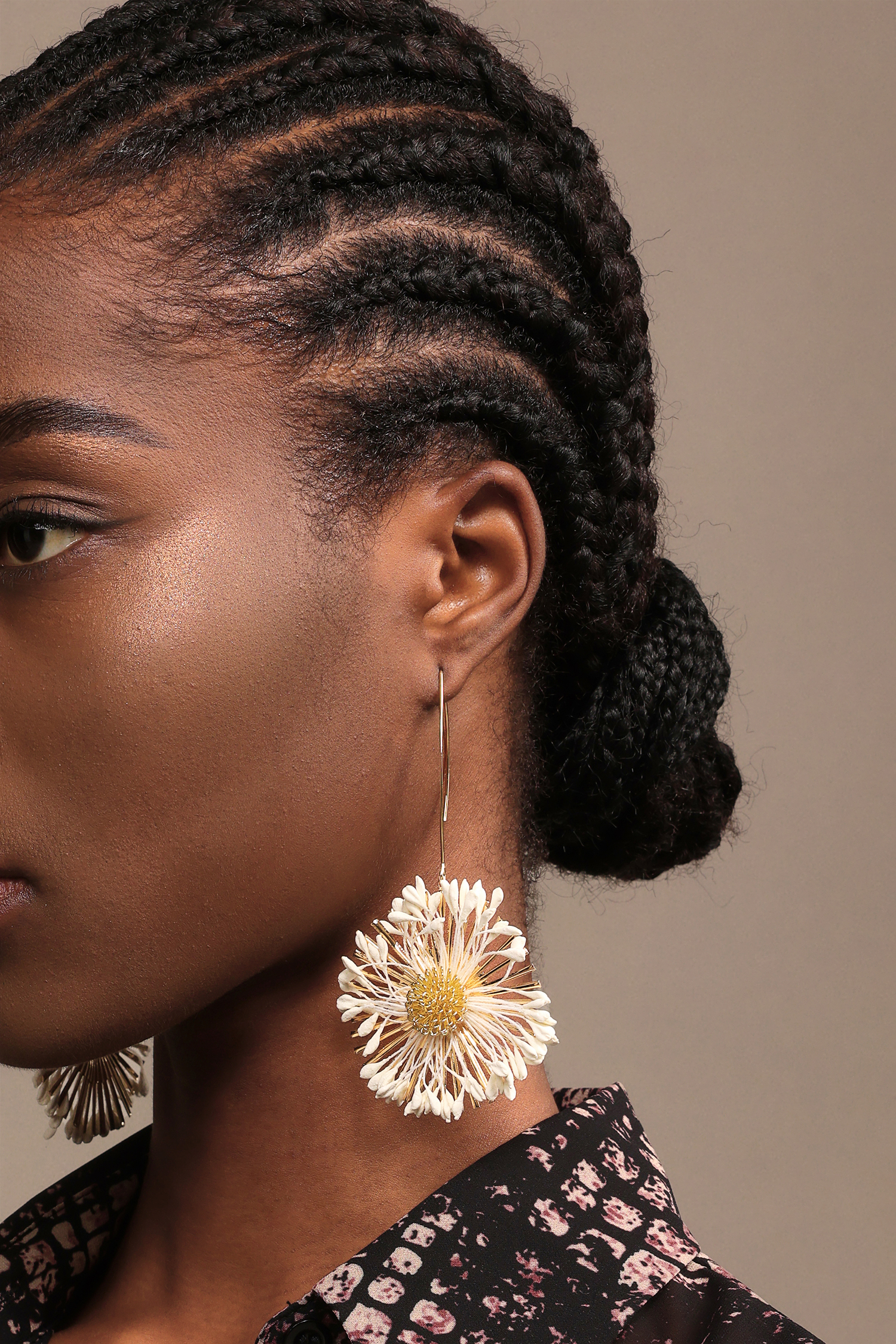 Desi Flower Maxi Earrings