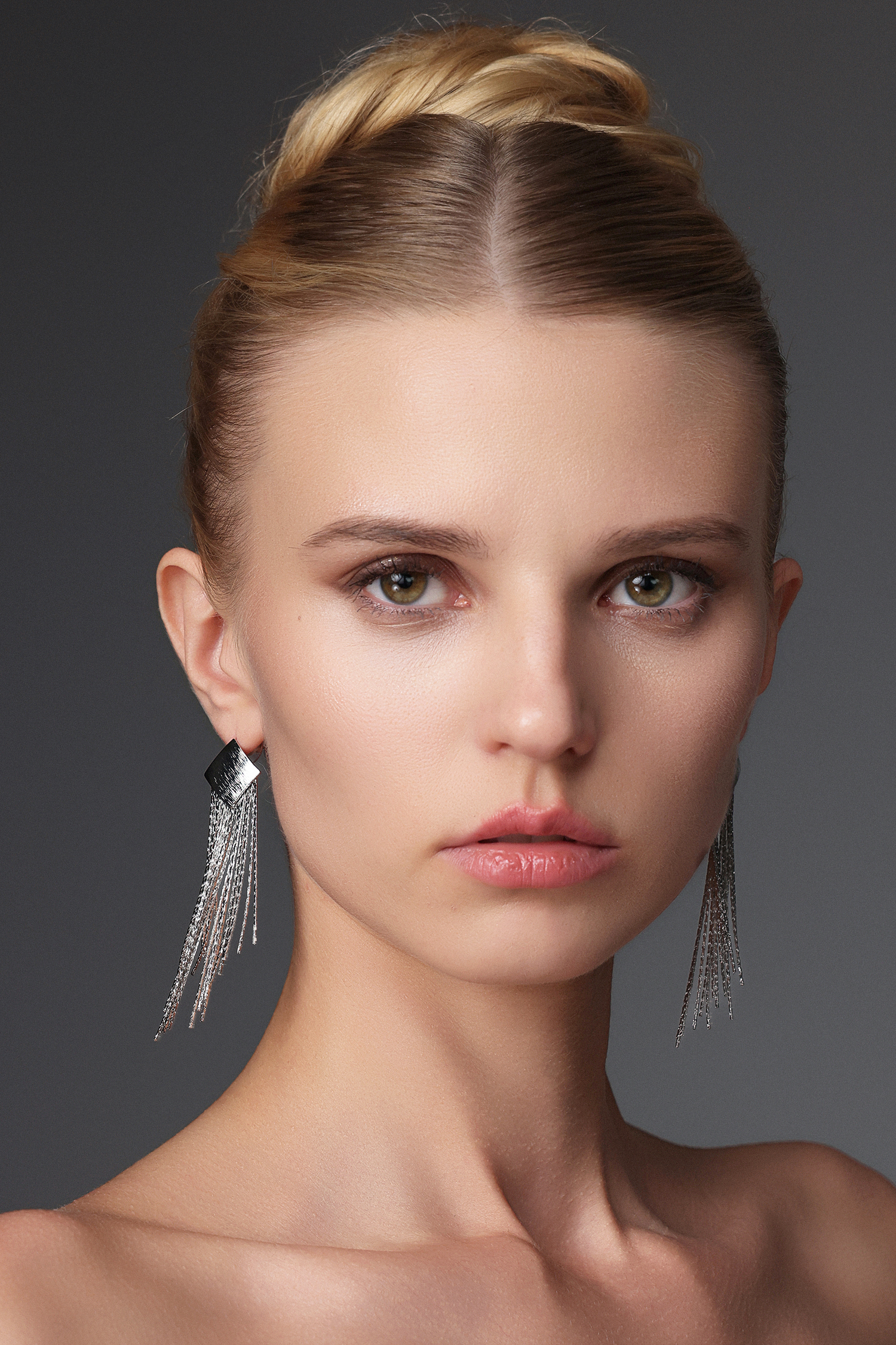 Volary Square Tassels Earrings